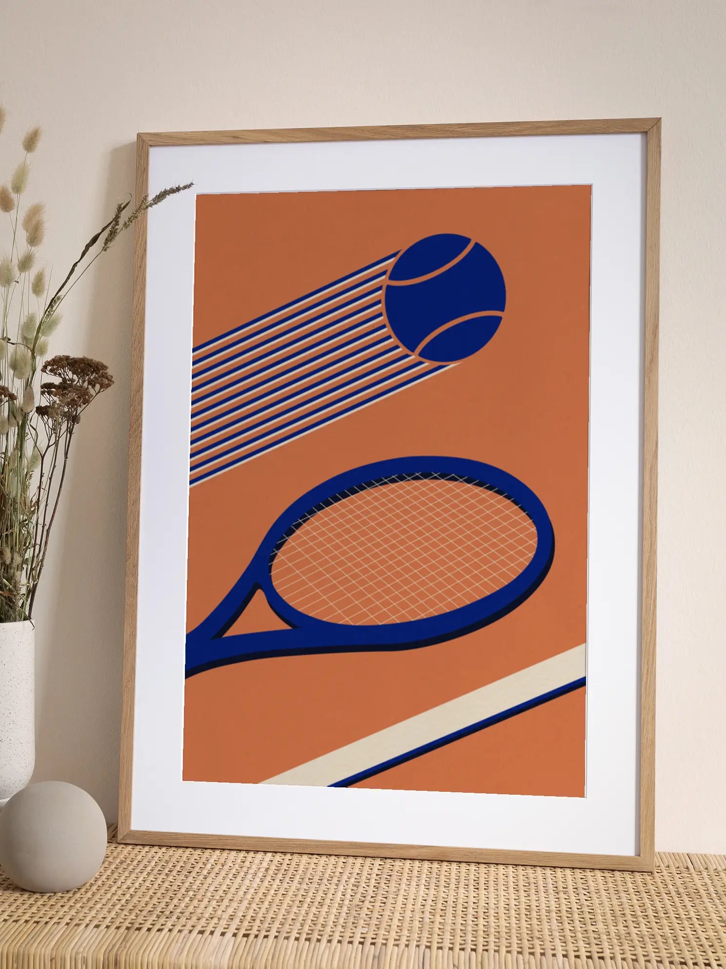 Graphic Tennis Poster