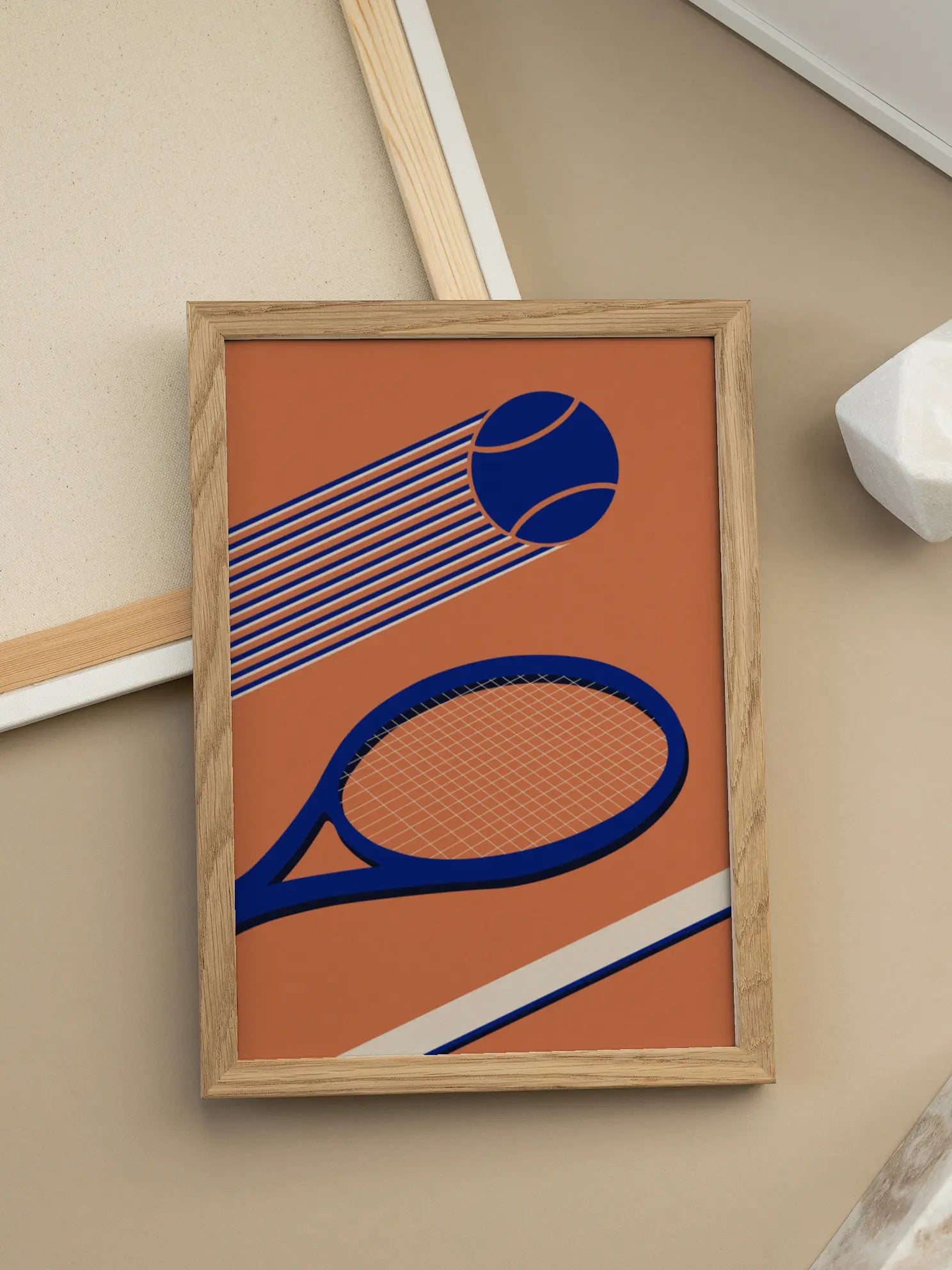 Graphic Tennis Poster