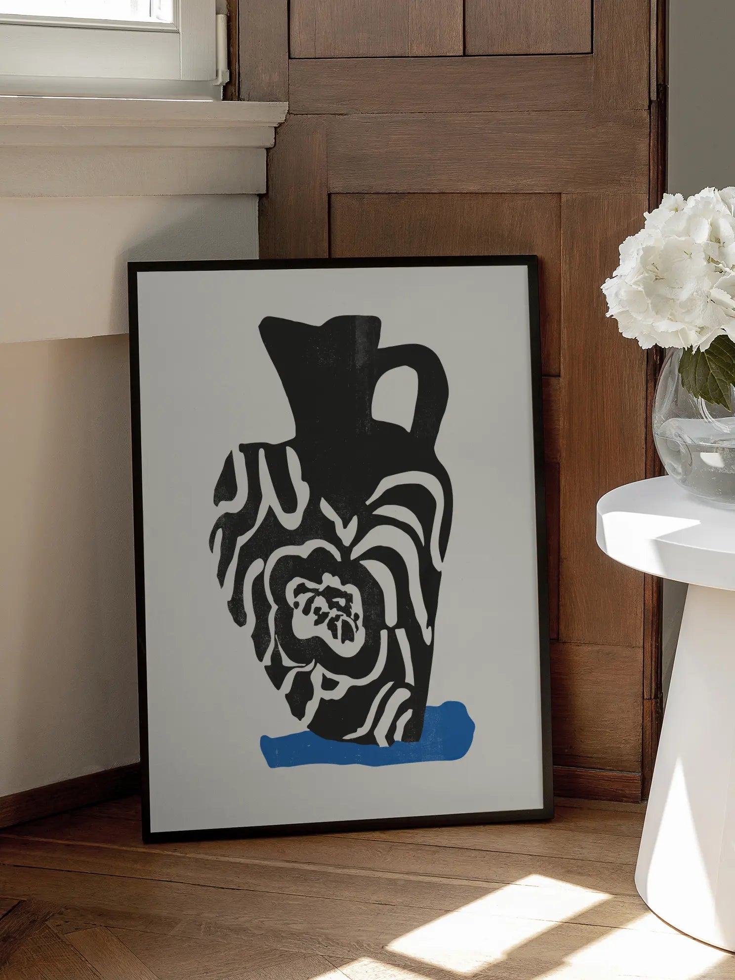 Graphic Vase Poster