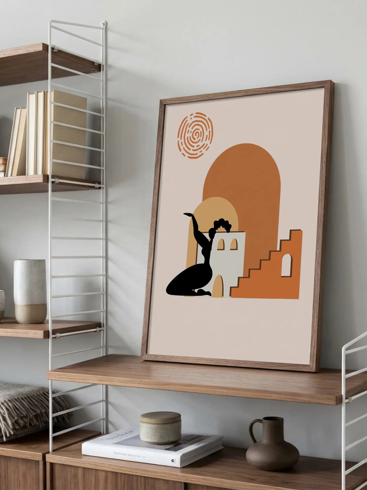 Graphic Woman Poster