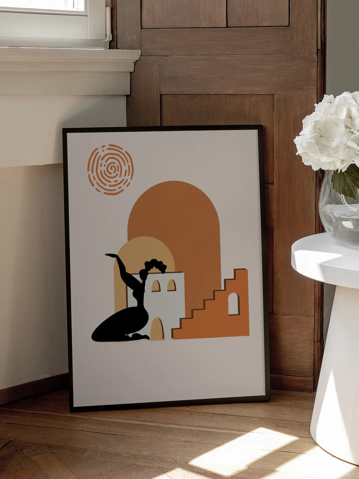 Graphic Woman Poster