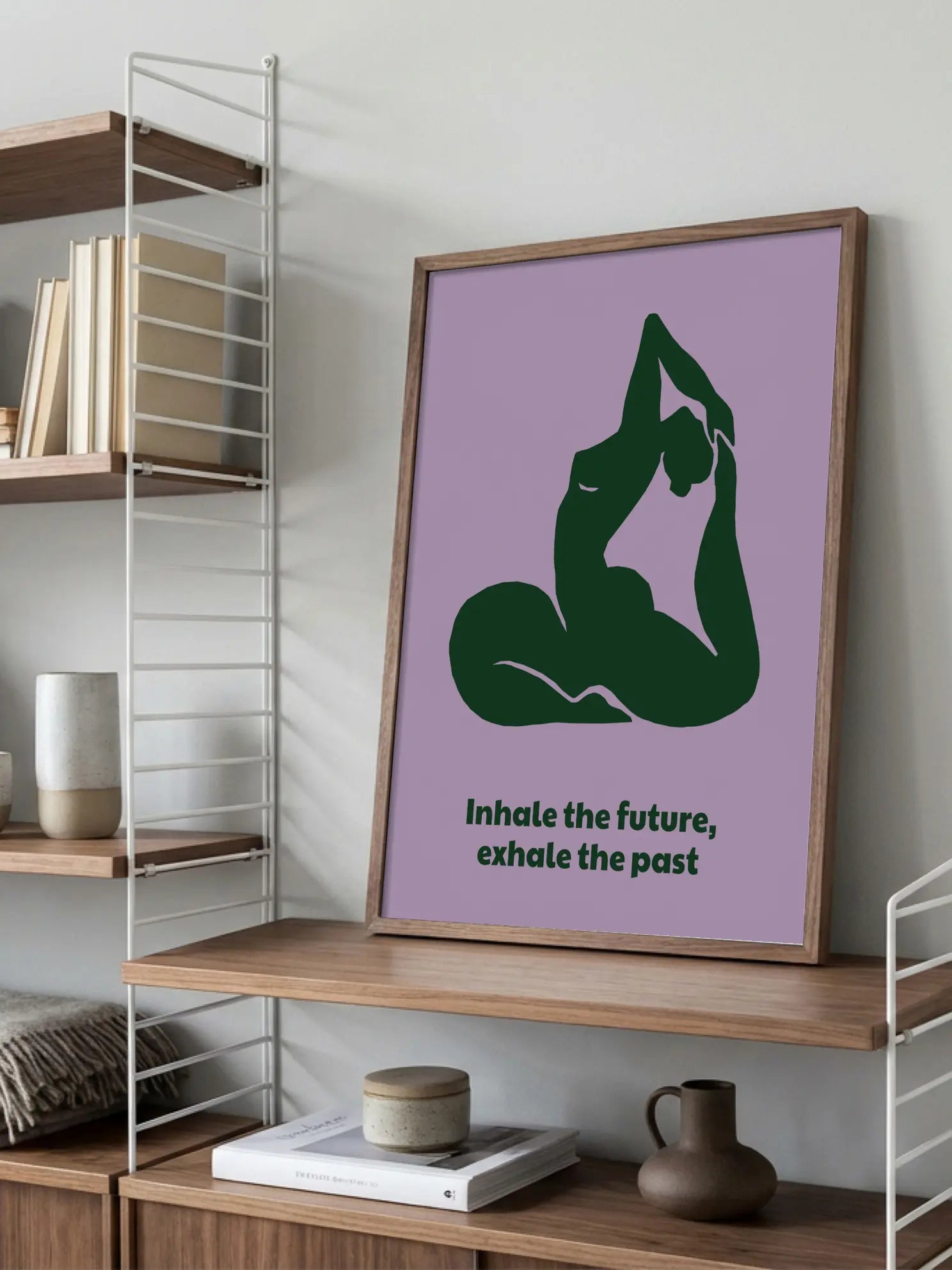 Graphic Yoga Poster