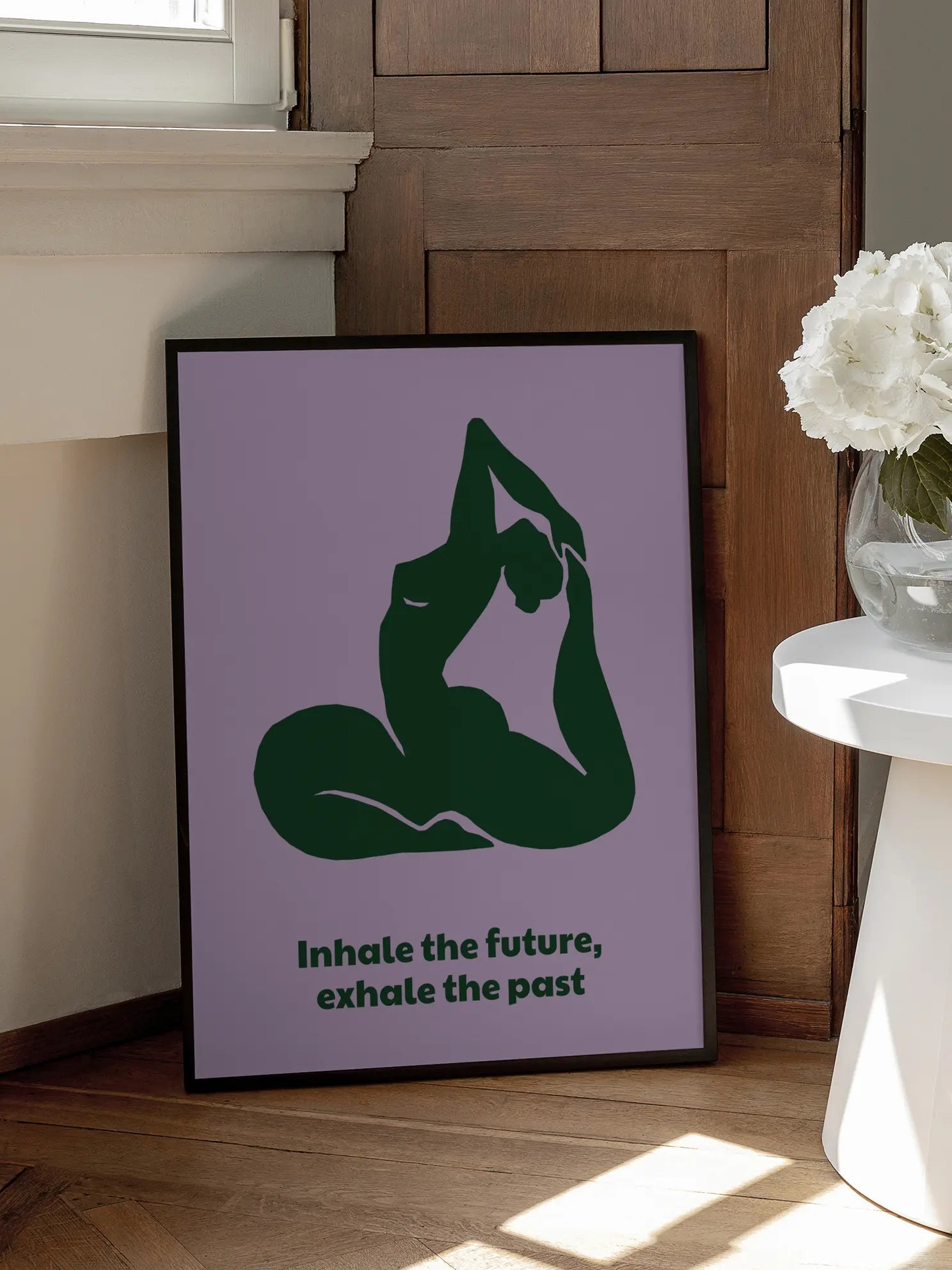 Graphic Yoga Poster
