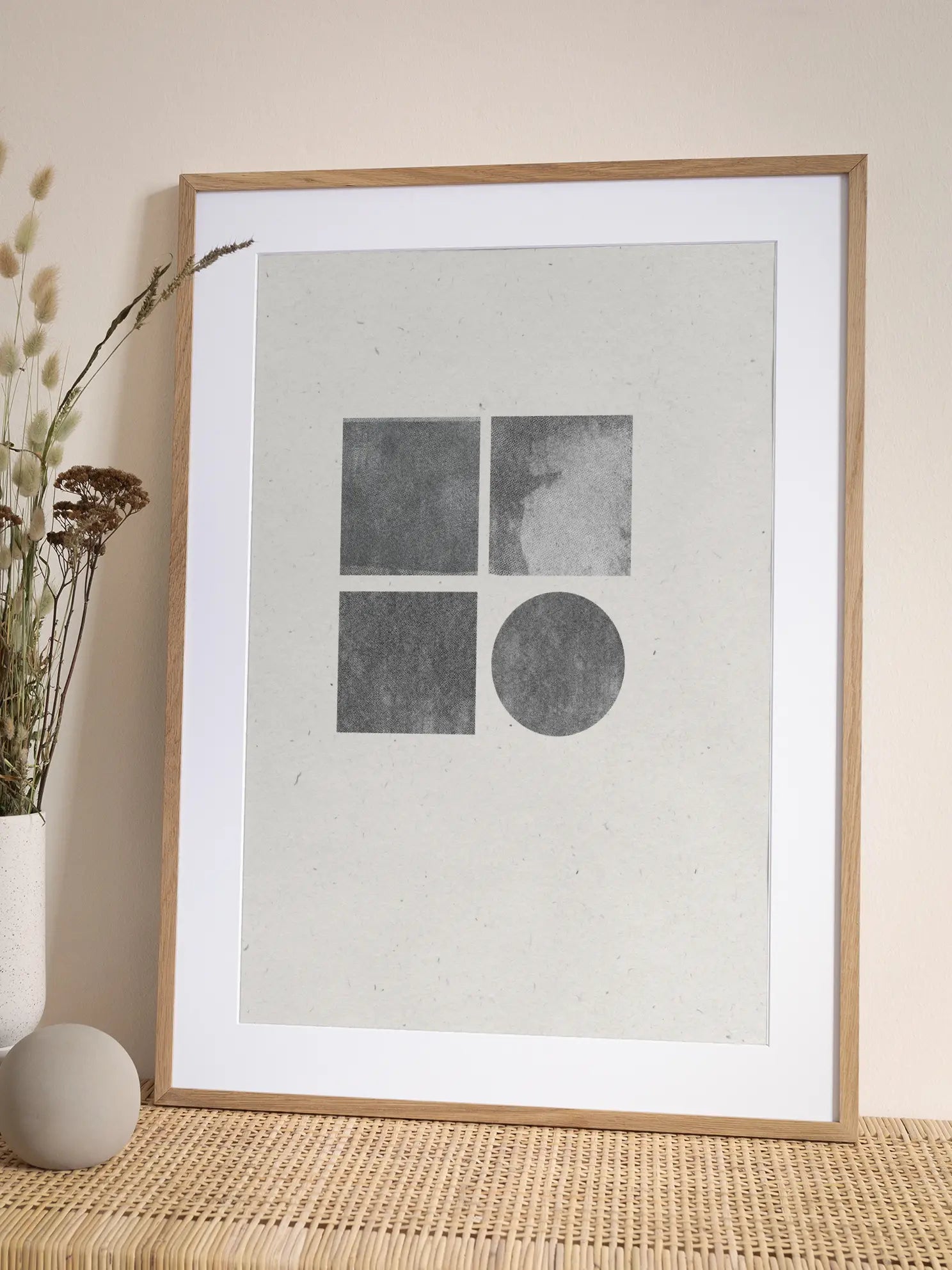 Graphical Shapes Poster