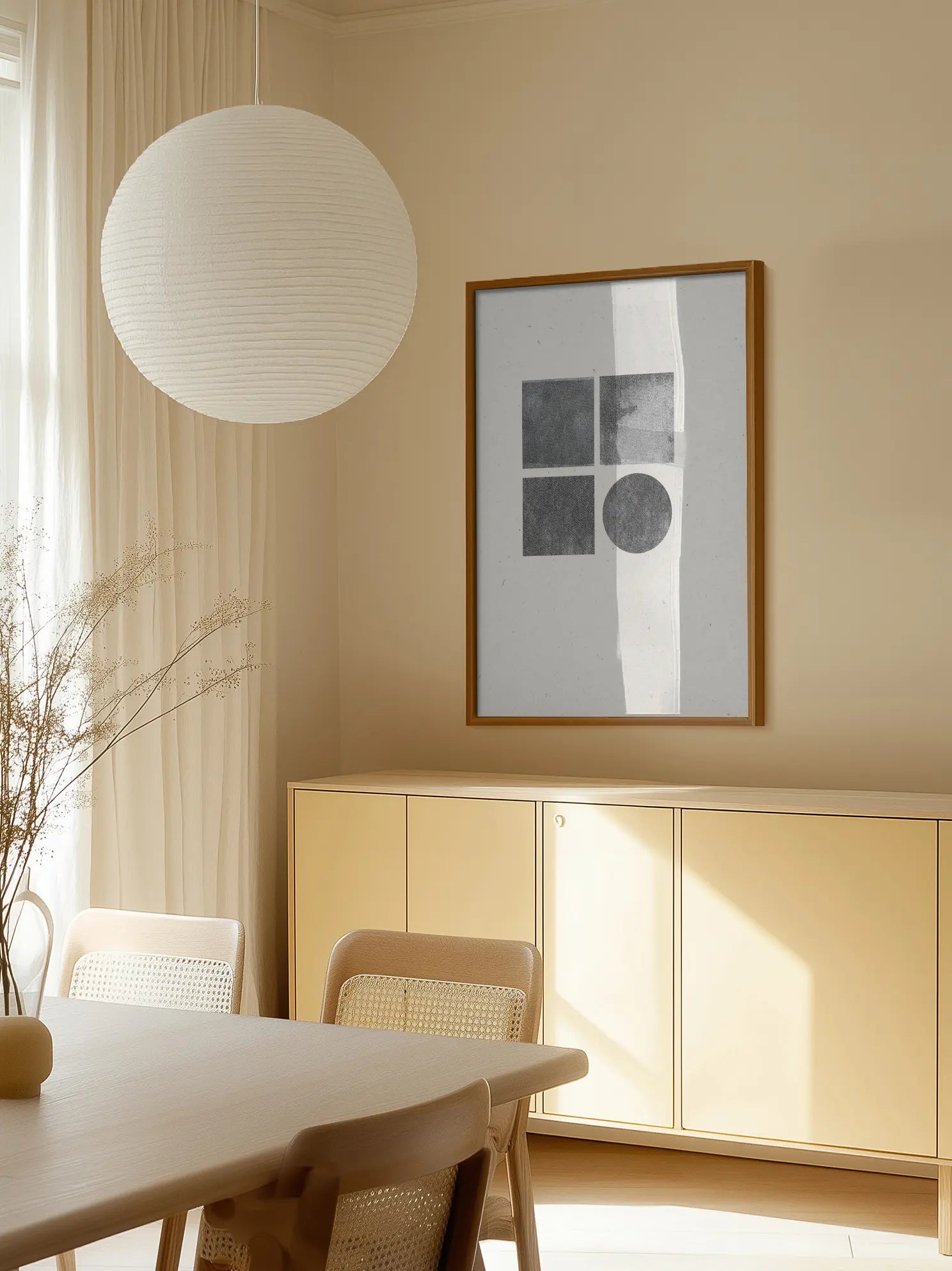 Graphical Shapes Poster