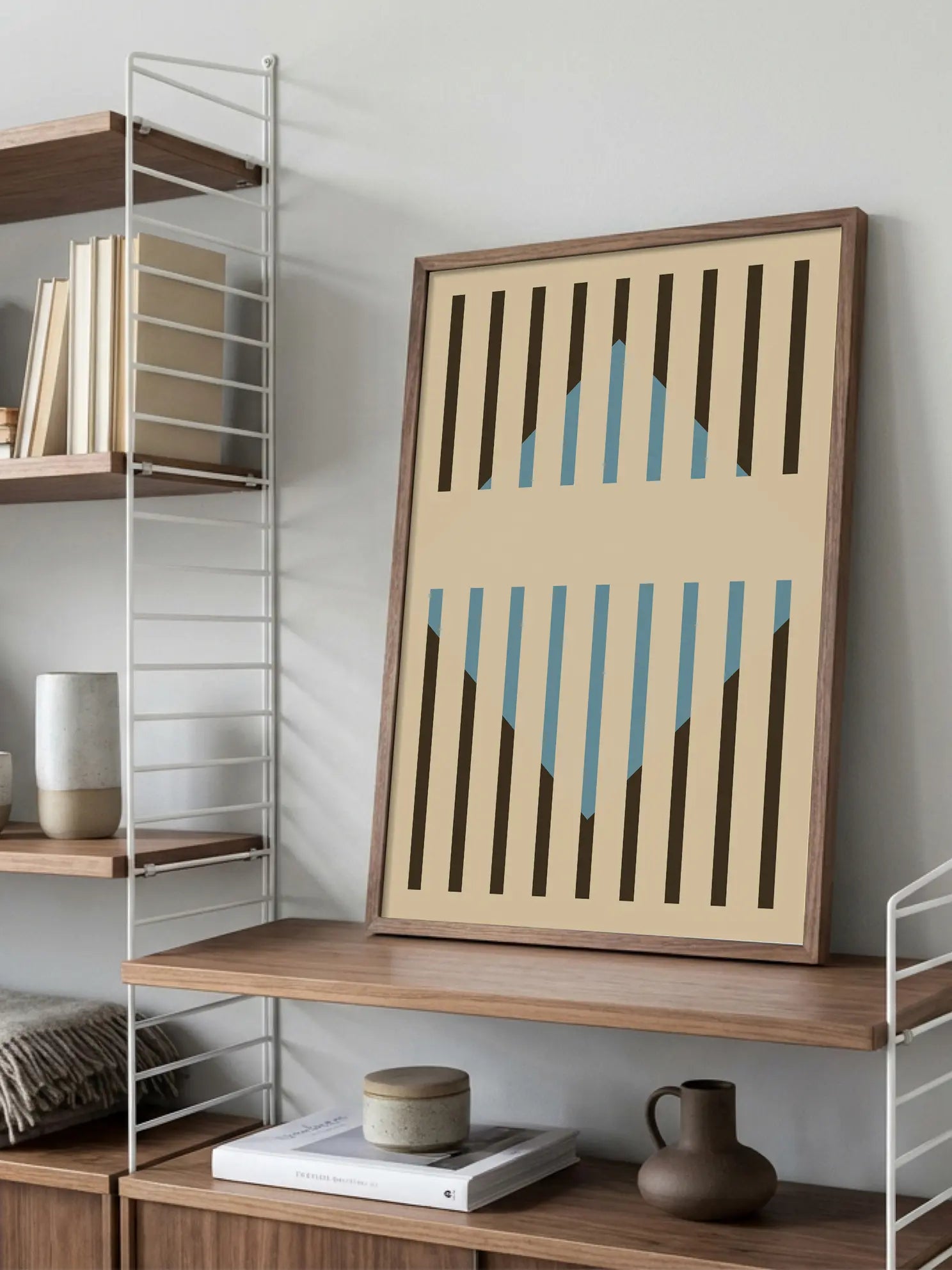 Graphical Stripes 2 Poster