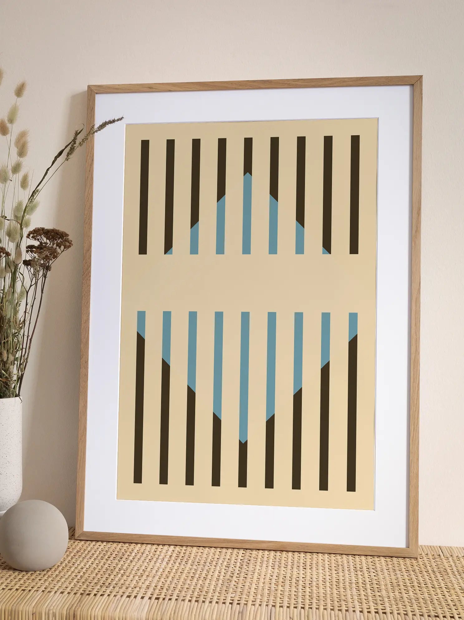 Graphical Stripes 2 Poster