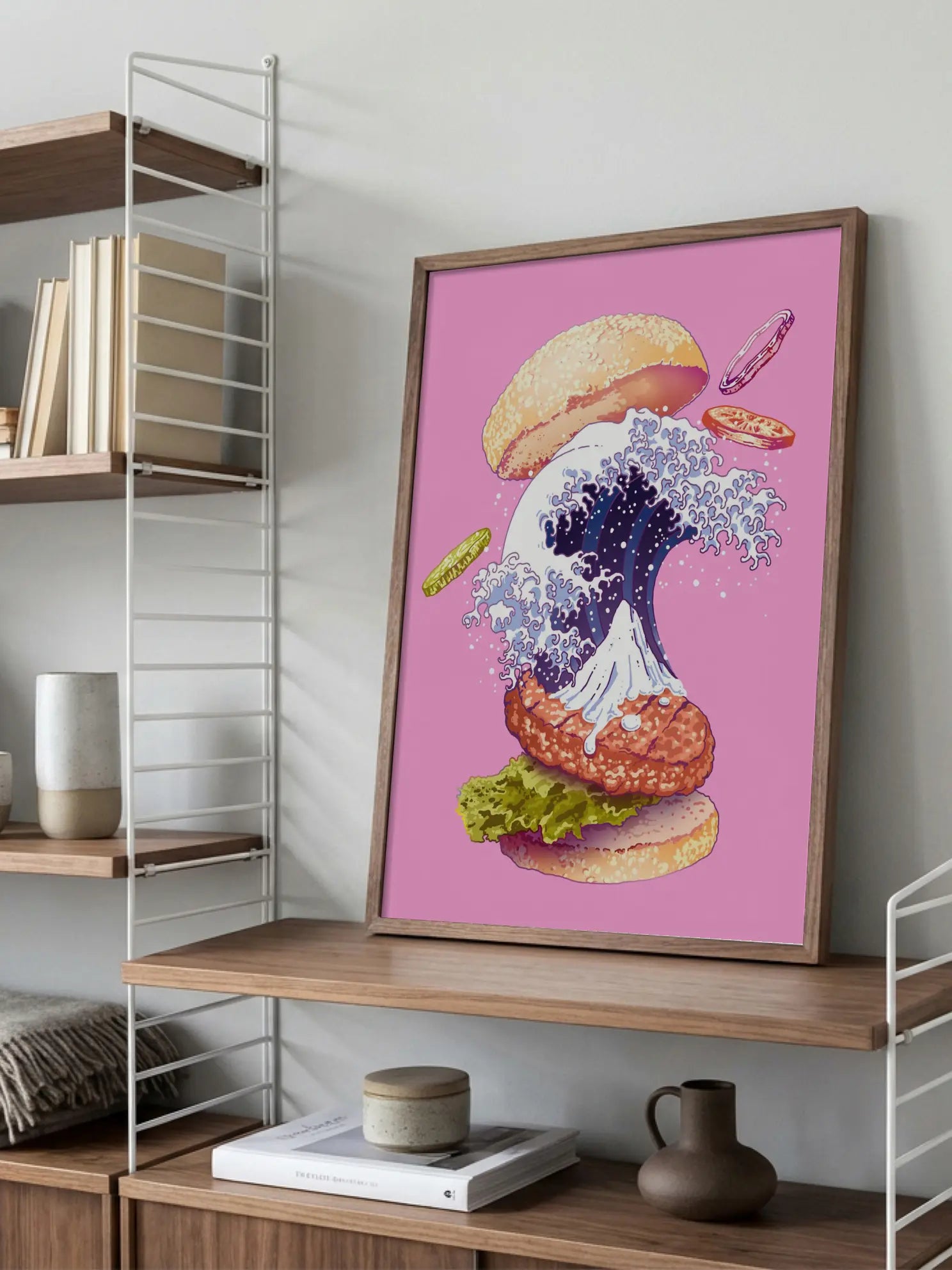 Great Burger Wave Poster