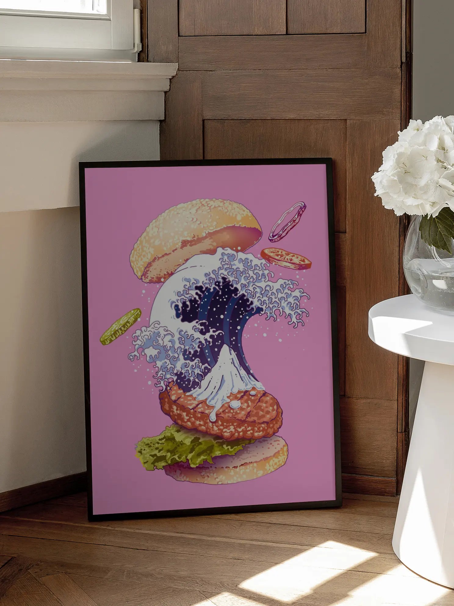 Great Burger Wave Poster