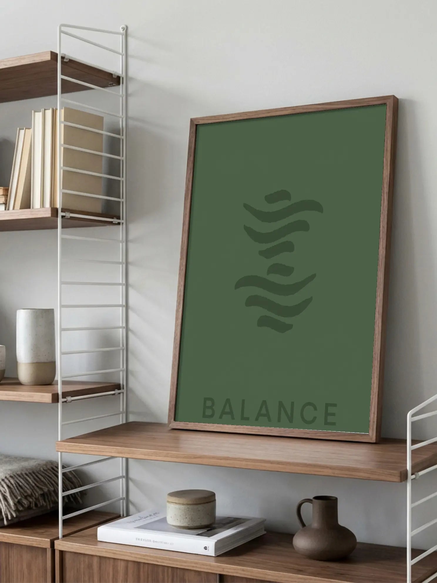 Green Balance Poster