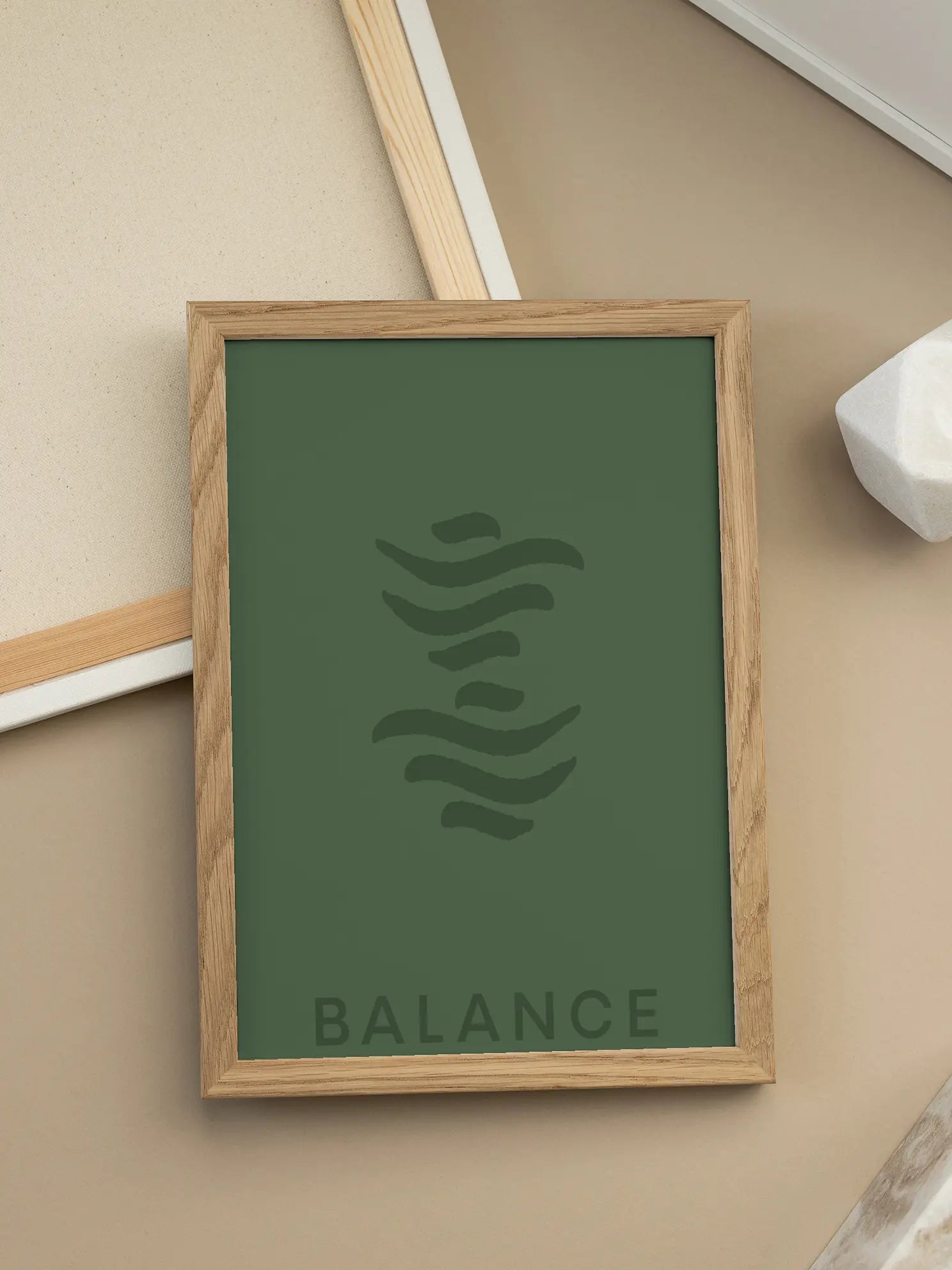 Green Balance Poster