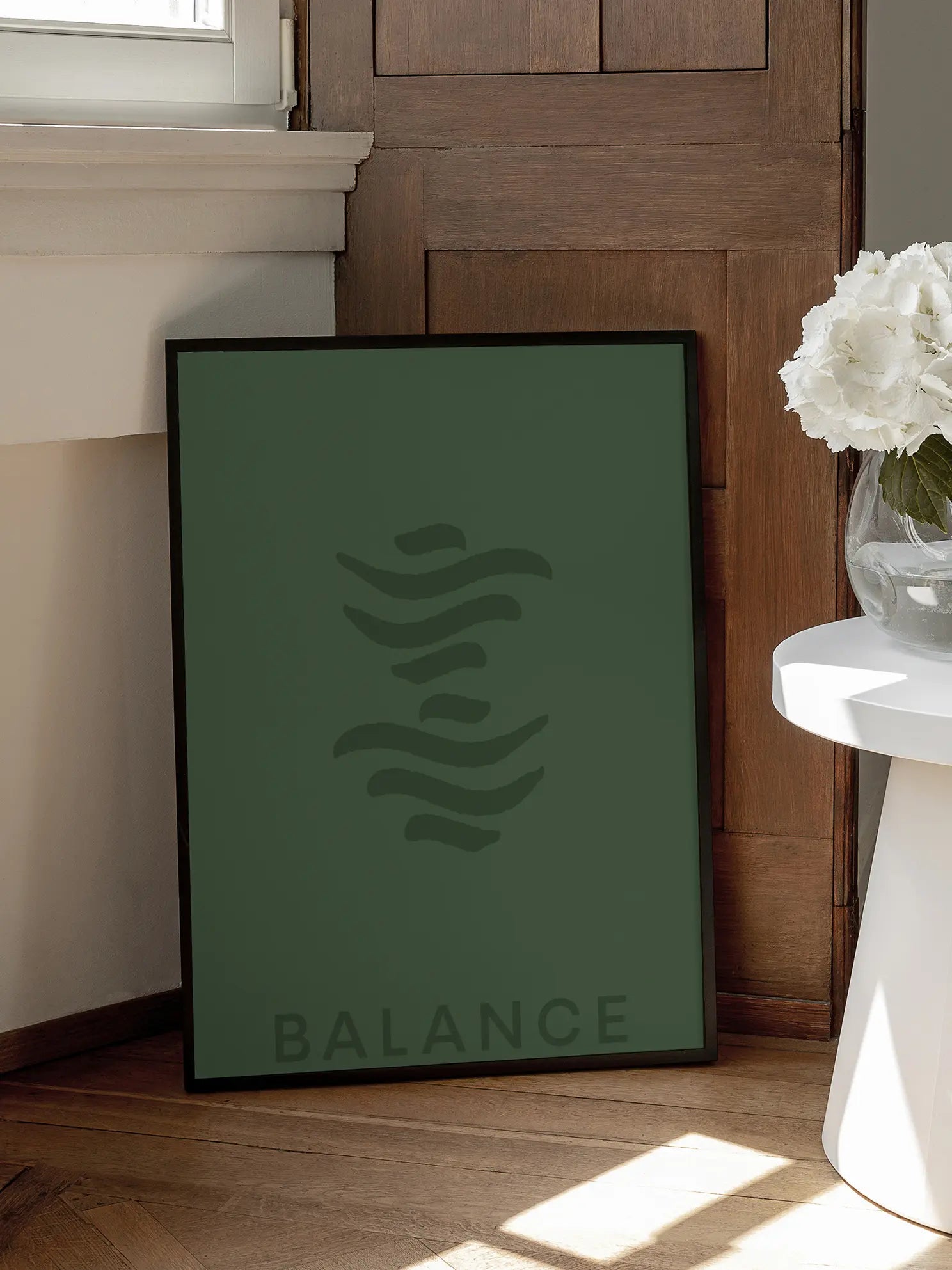 Green Balance Poster