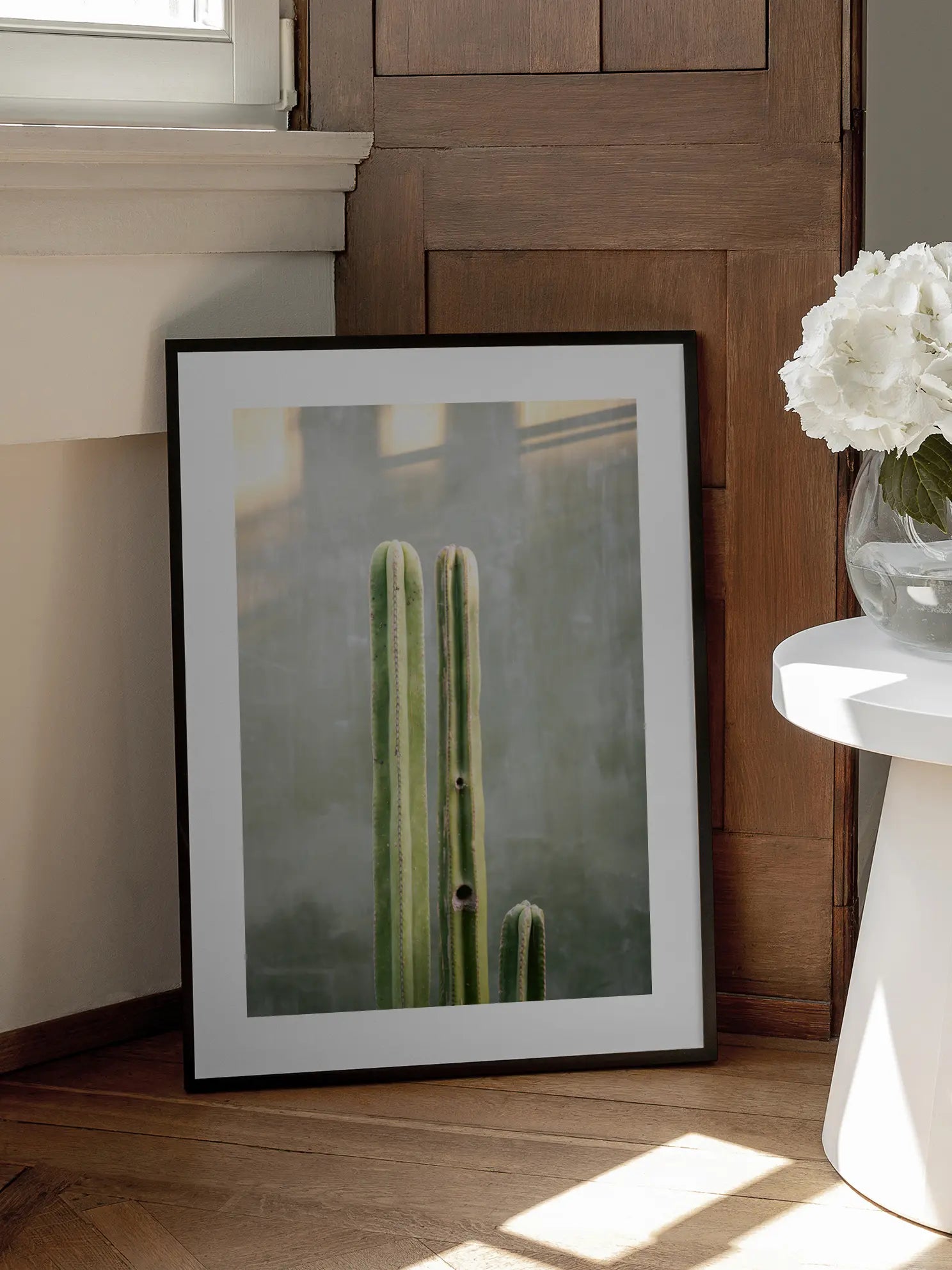 Green Cactus Poster