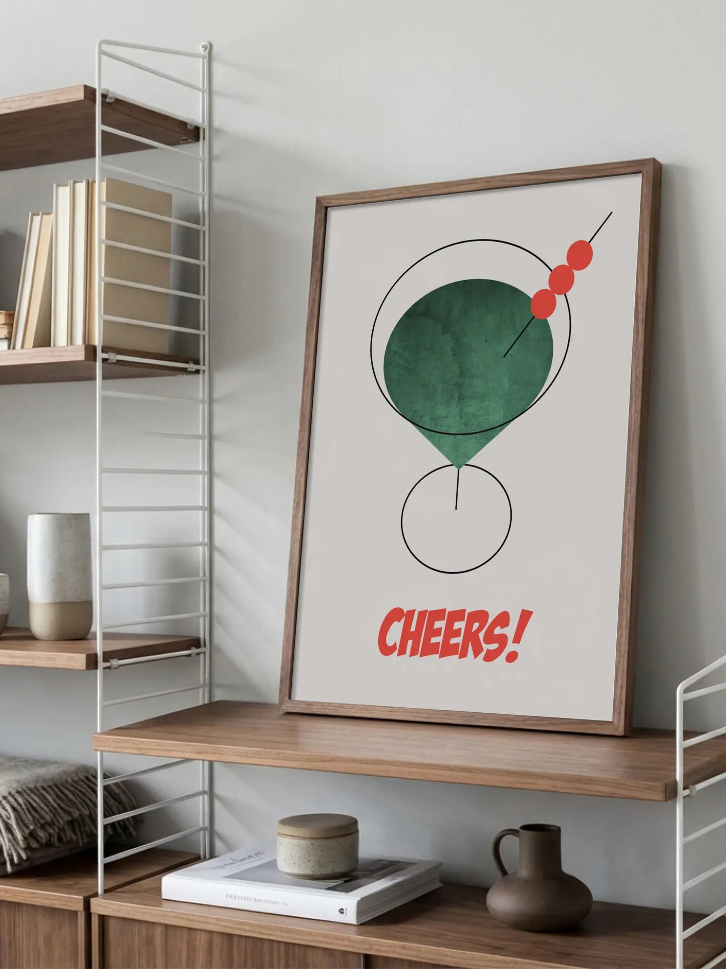 Green Cheers Poster