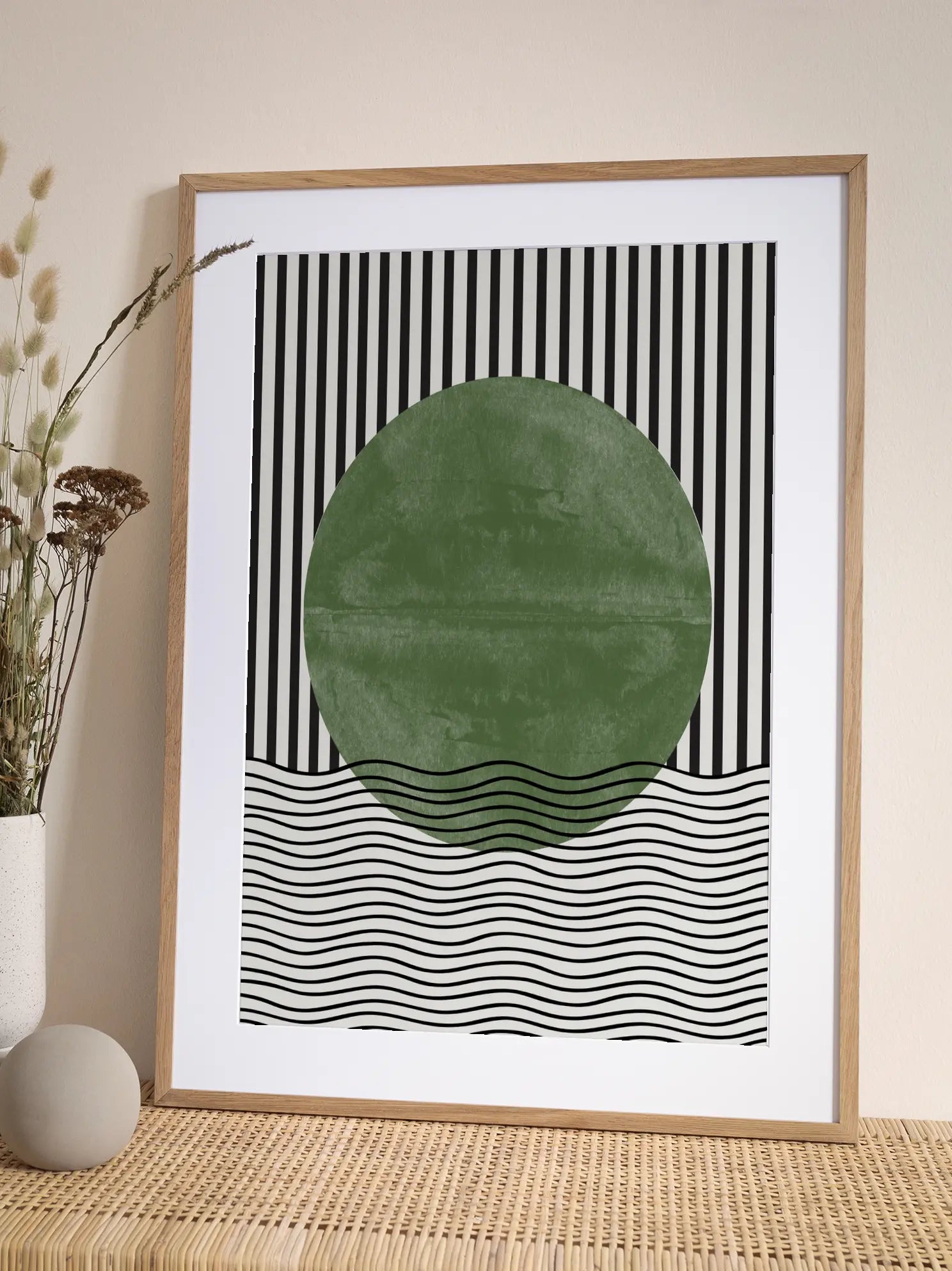 Green Harmony Poster