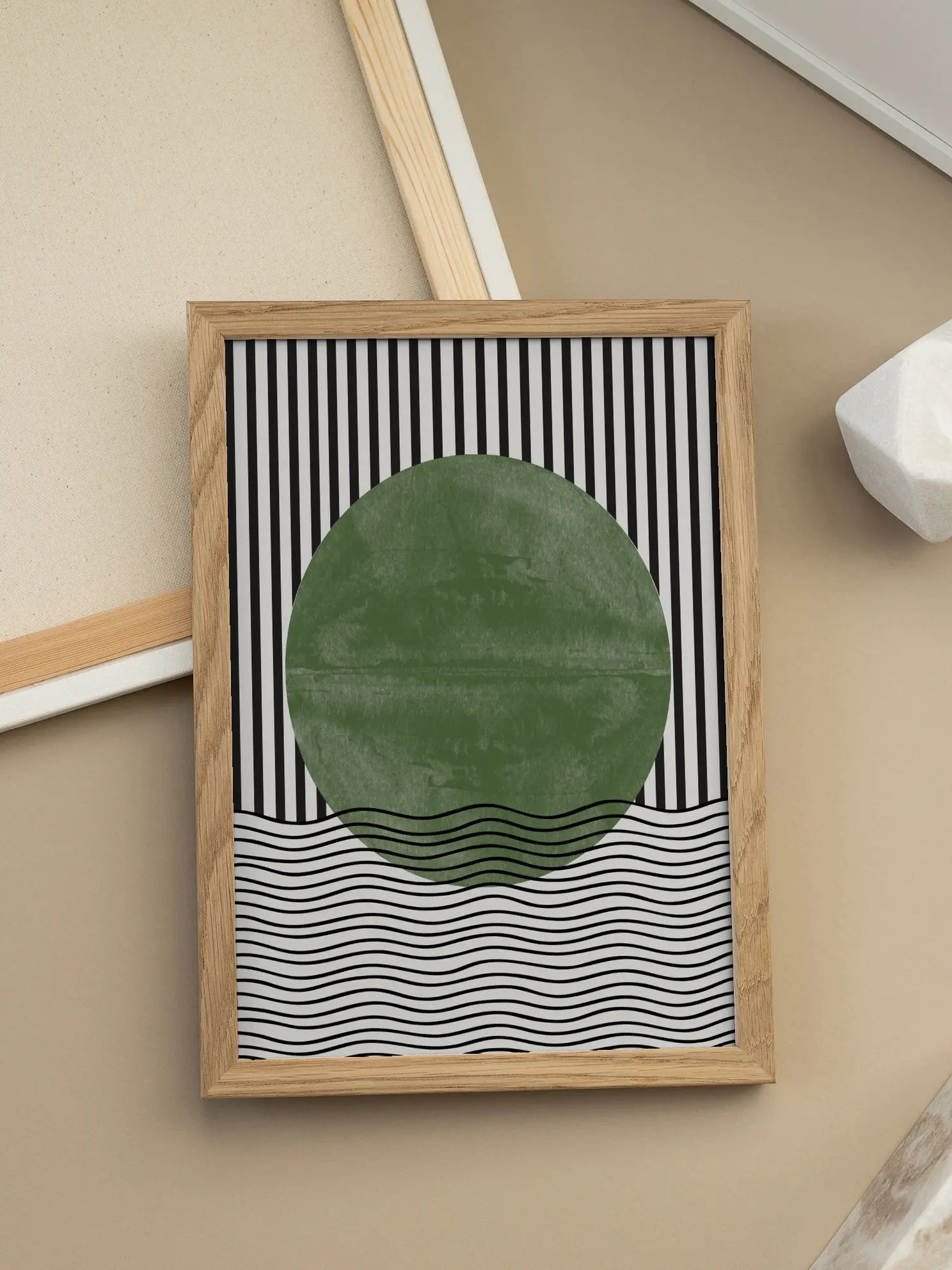Green Harmony Poster