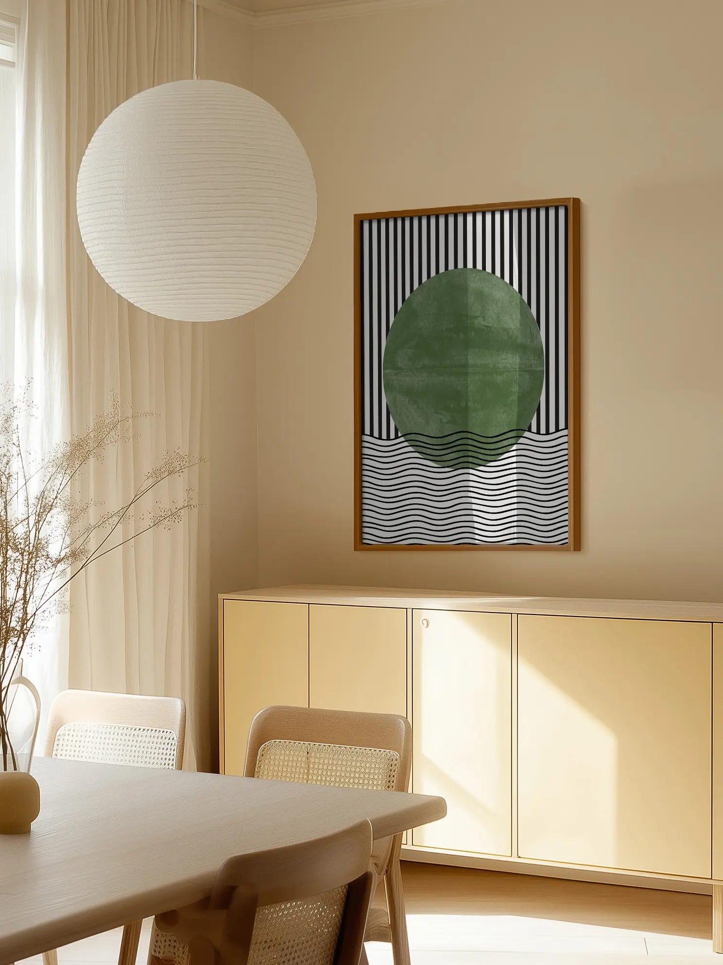 Green Harmony Poster