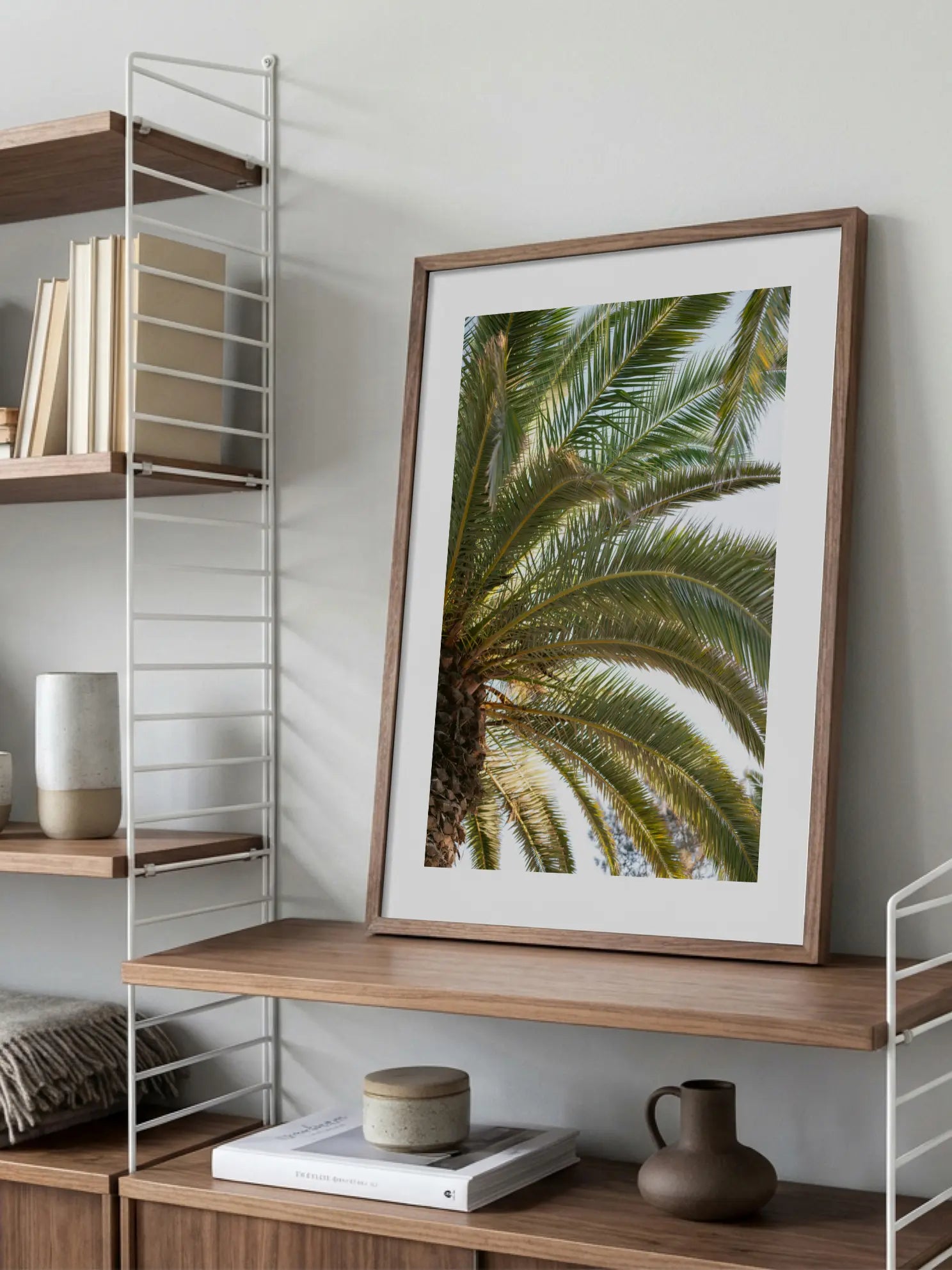 Green Palm Poster