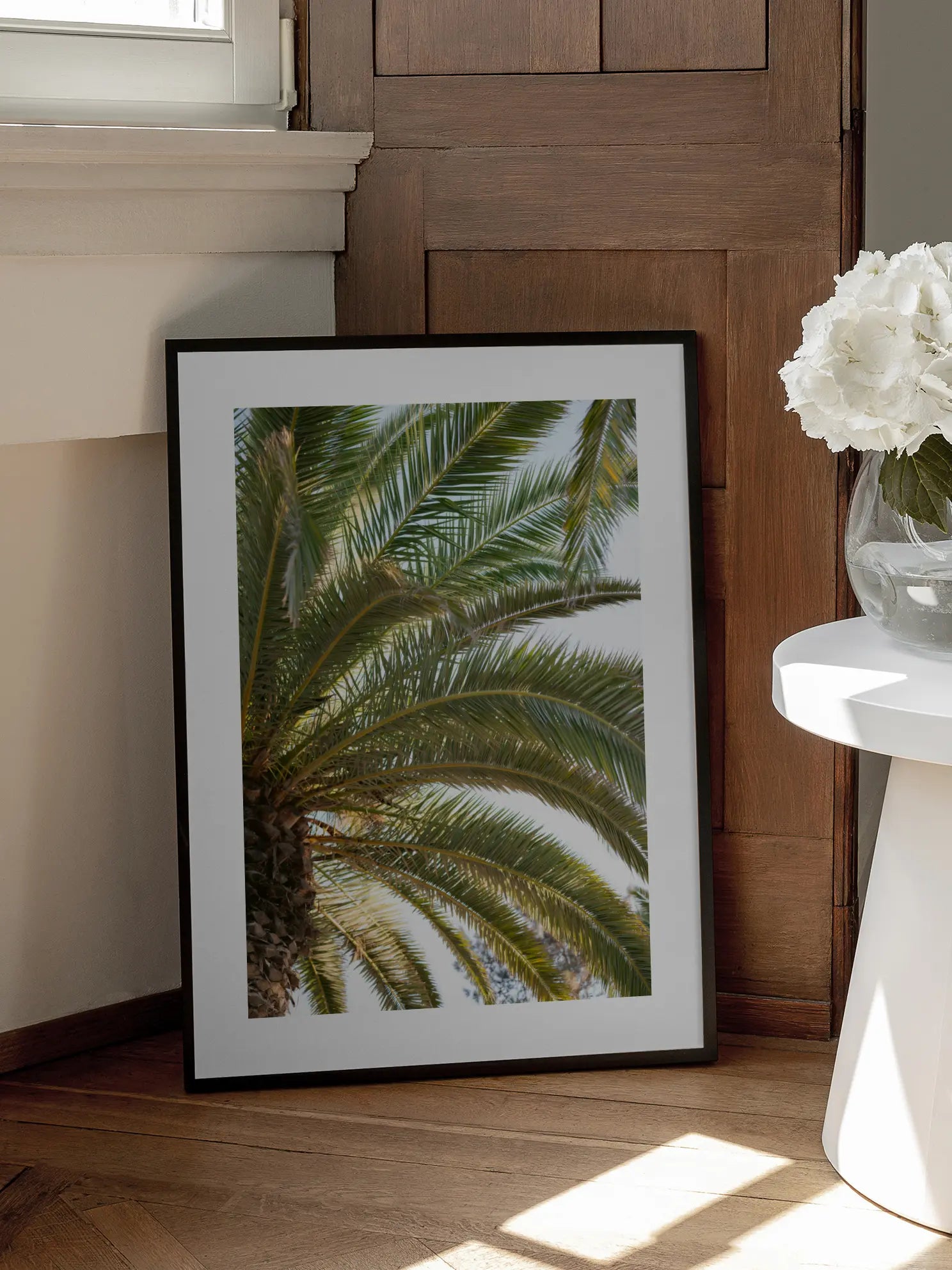 Green Palm Poster