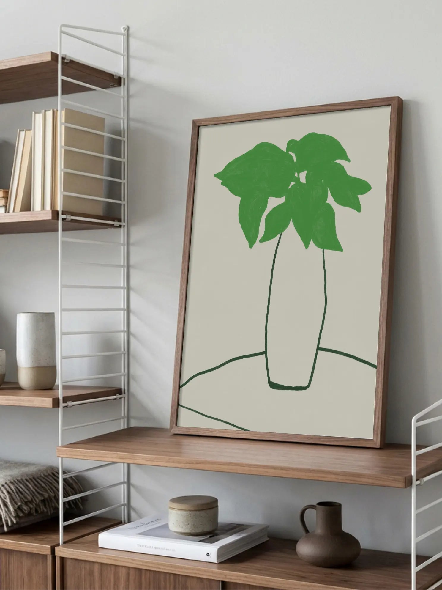 Green Plant Poster