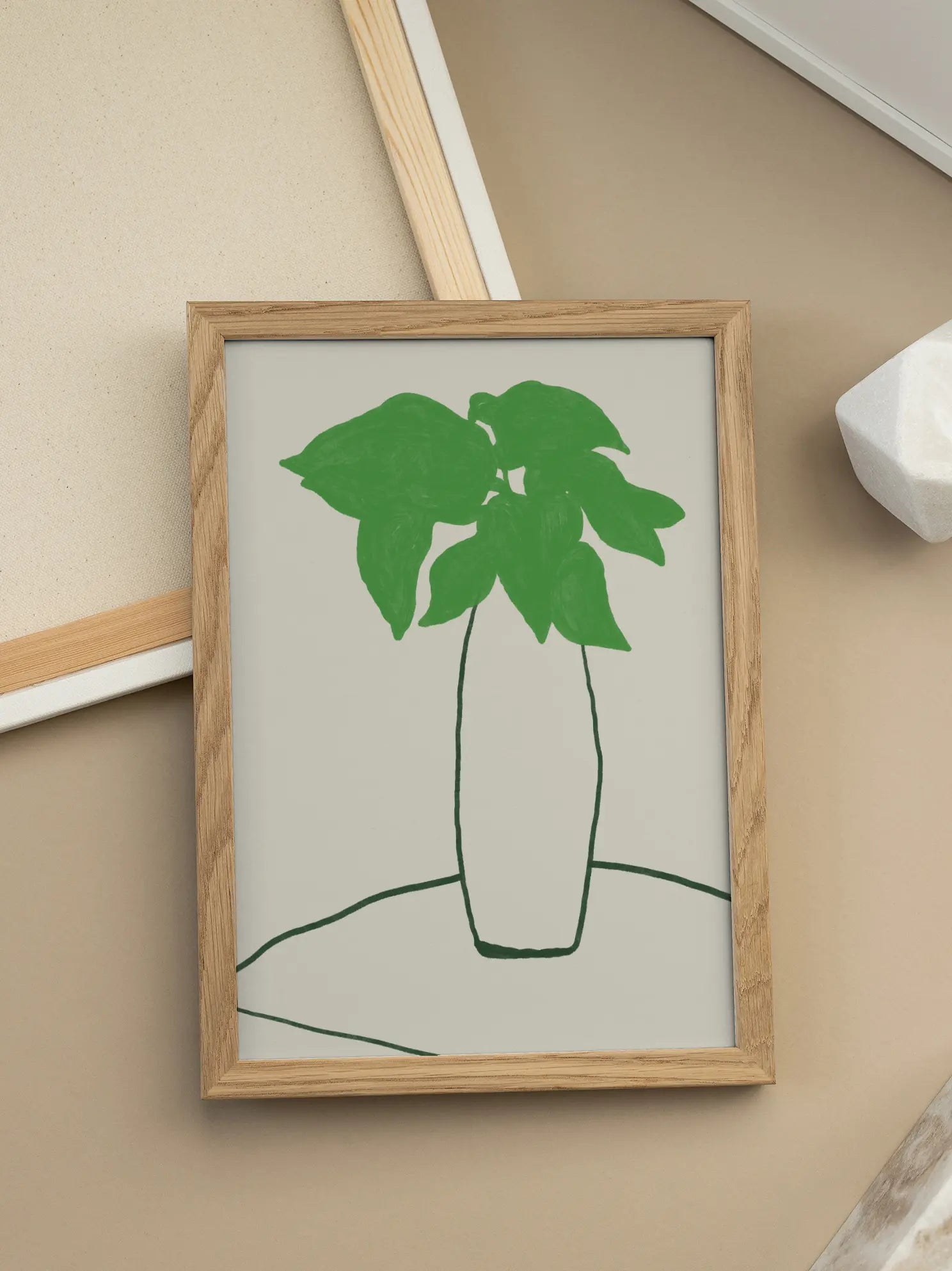 Green Plant Poster