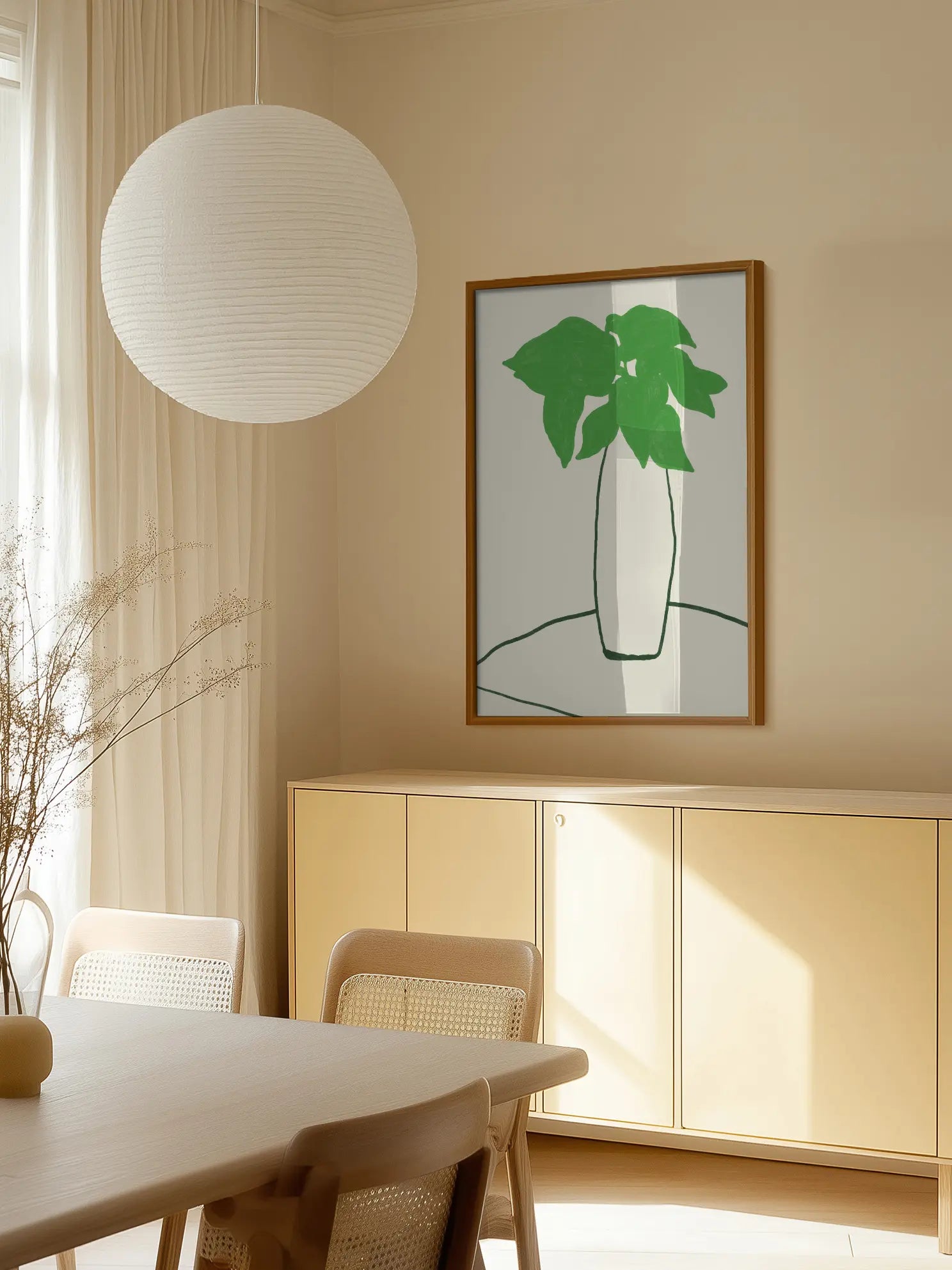Green Plant Poster