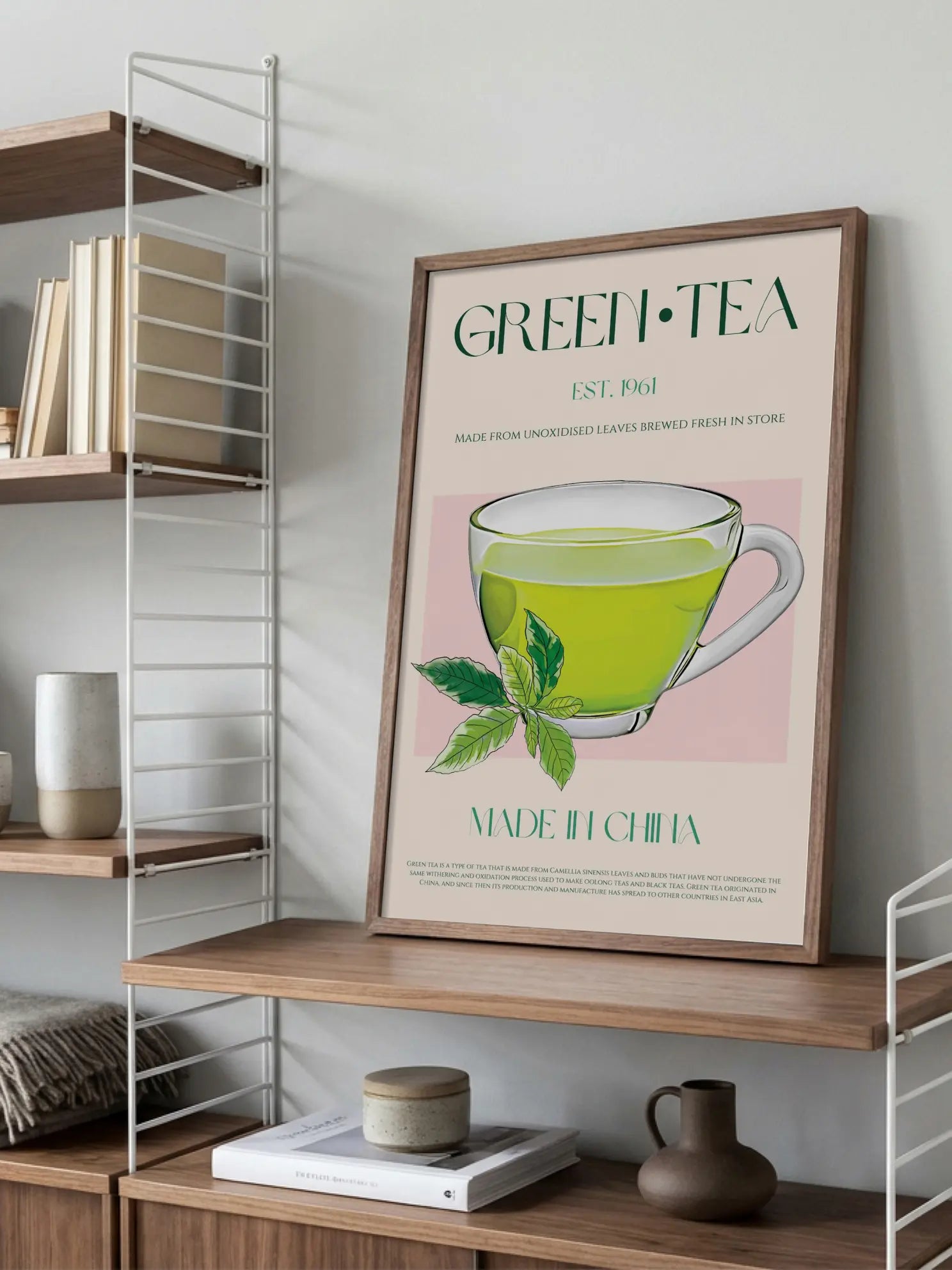 Green Tea Poster