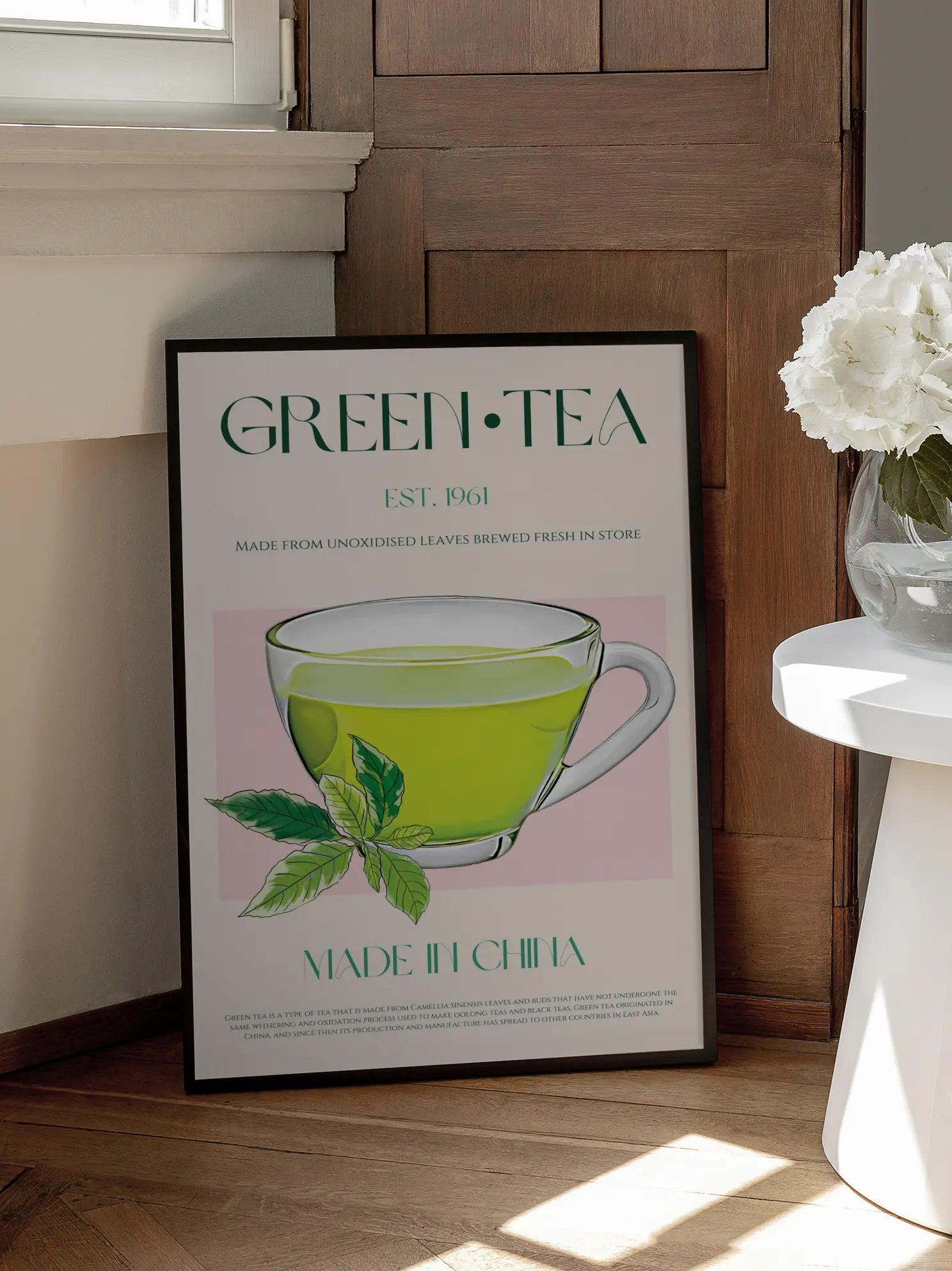 Green Tea Poster