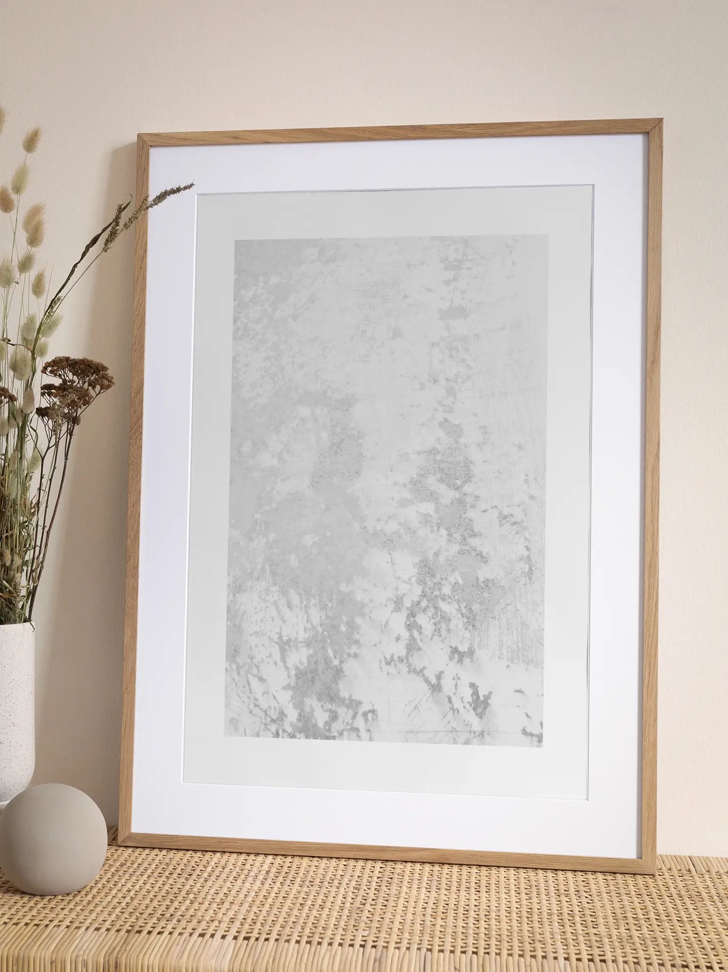 Grey Texture Poster