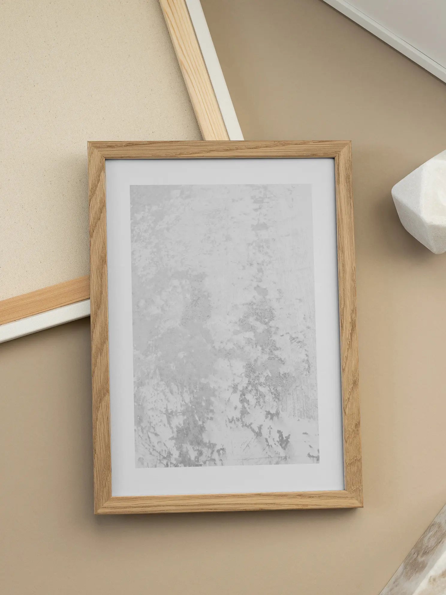 Grey Texture Poster