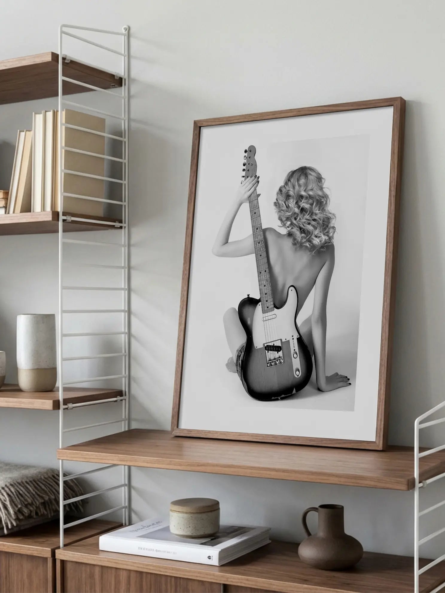 Guitar Girl No1 Poster