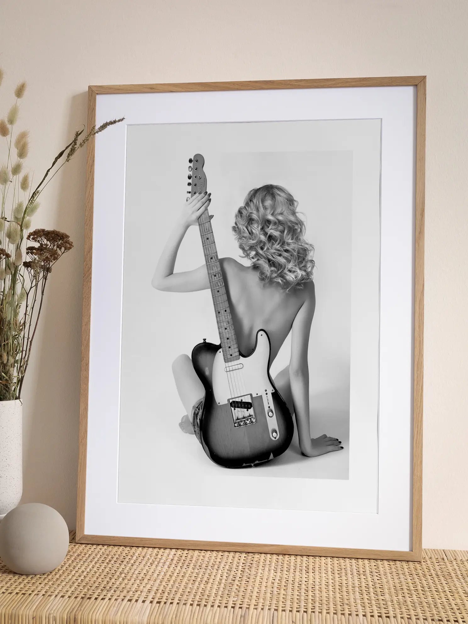 Guitar Girl No1 Poster
