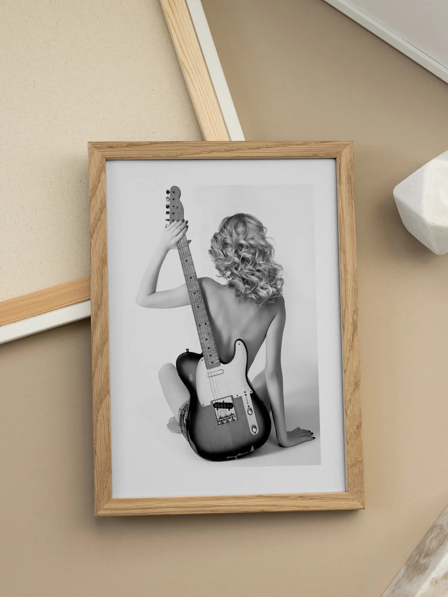 Guitar Girl No1 Poster