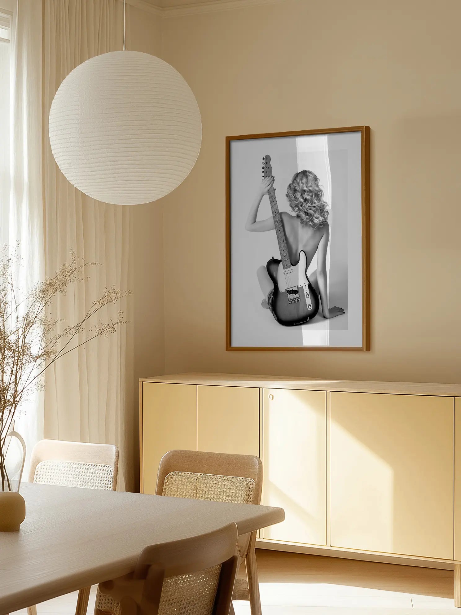 Guitar Girl No1 Poster