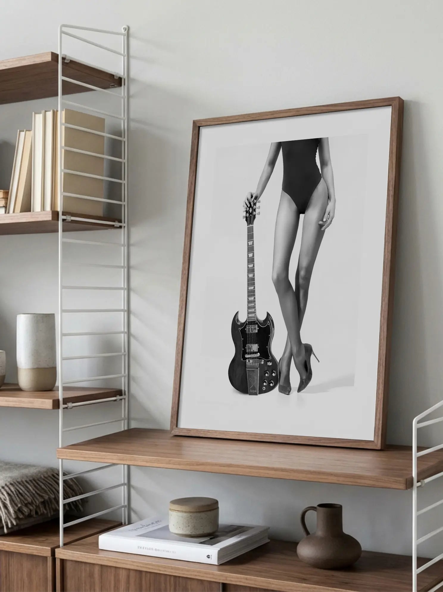 Guitar Girl No2 Poster