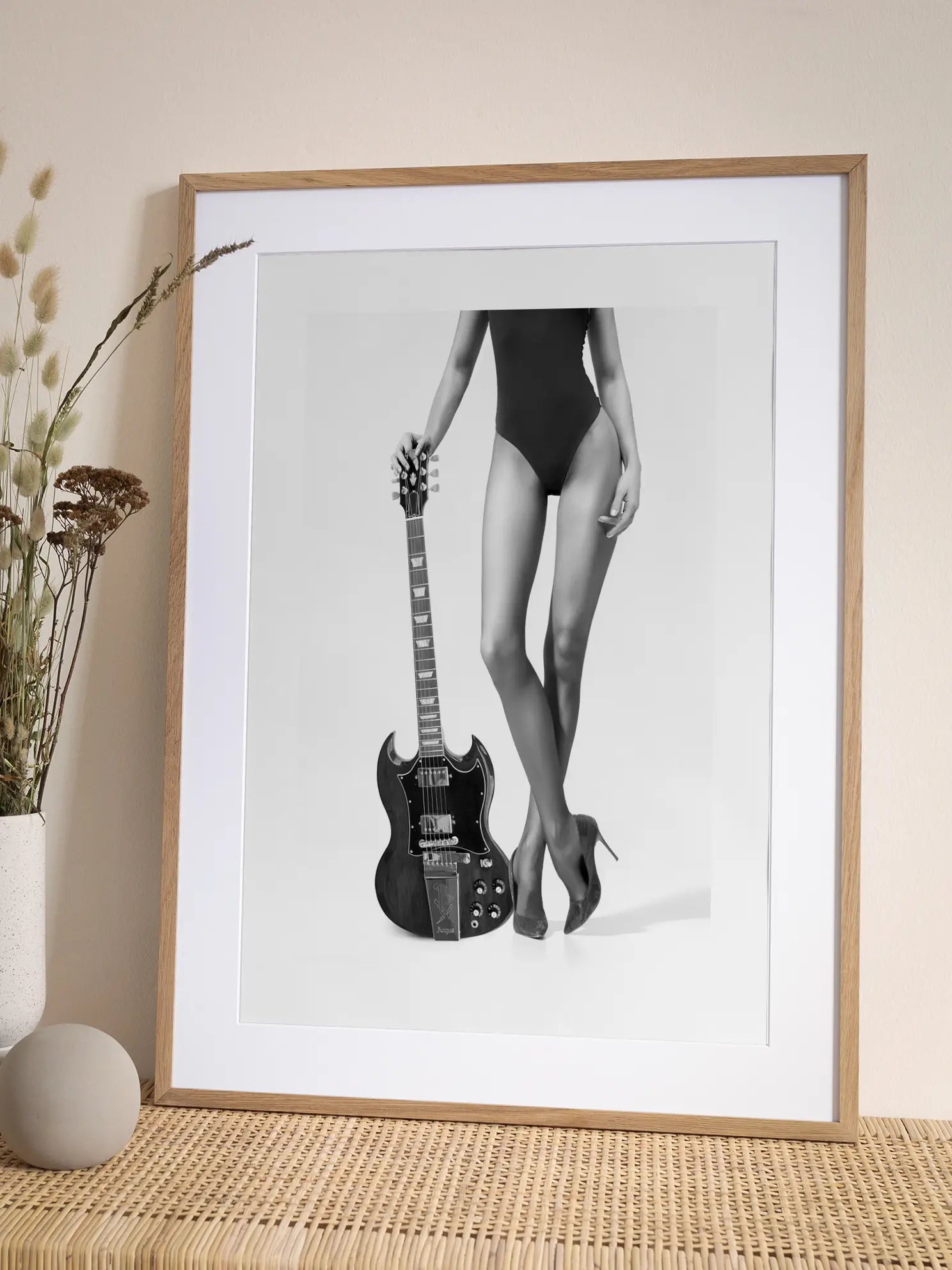 Guitar Girl No2 Poster