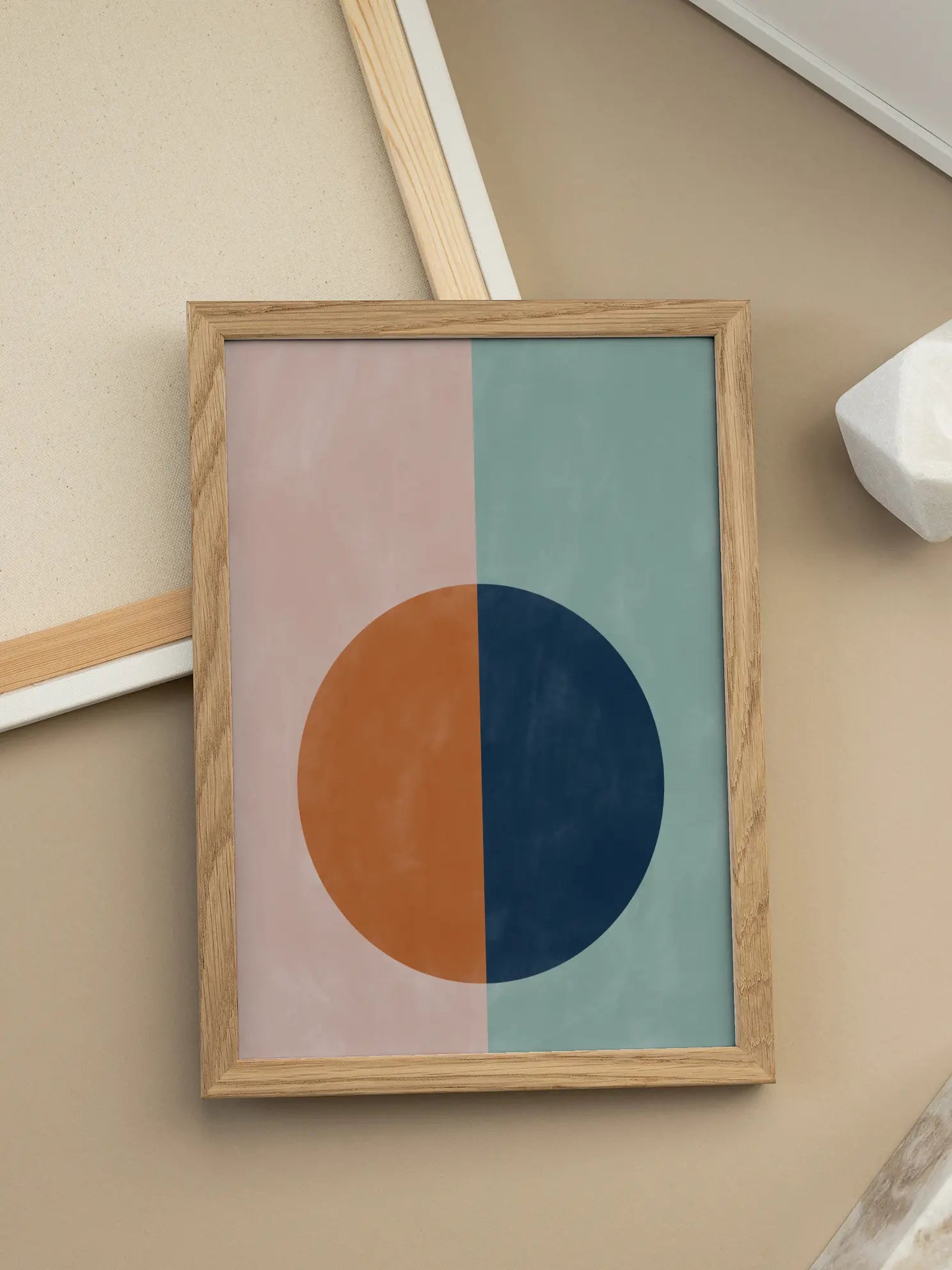 Halved Harmony Poster