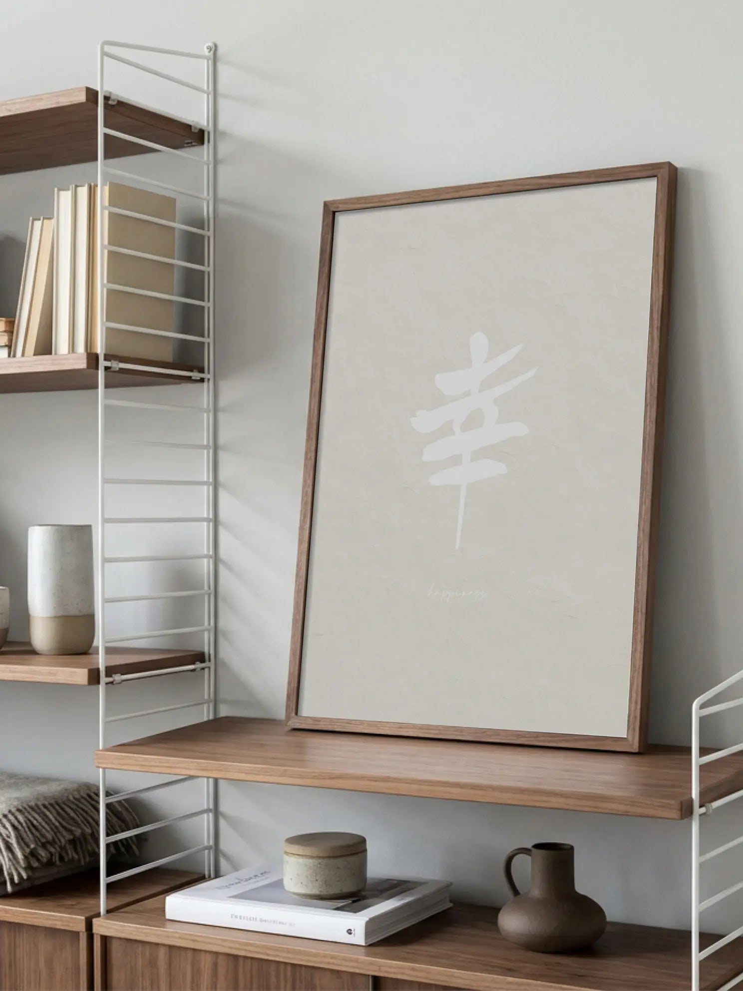 Happiness Kanji Poster