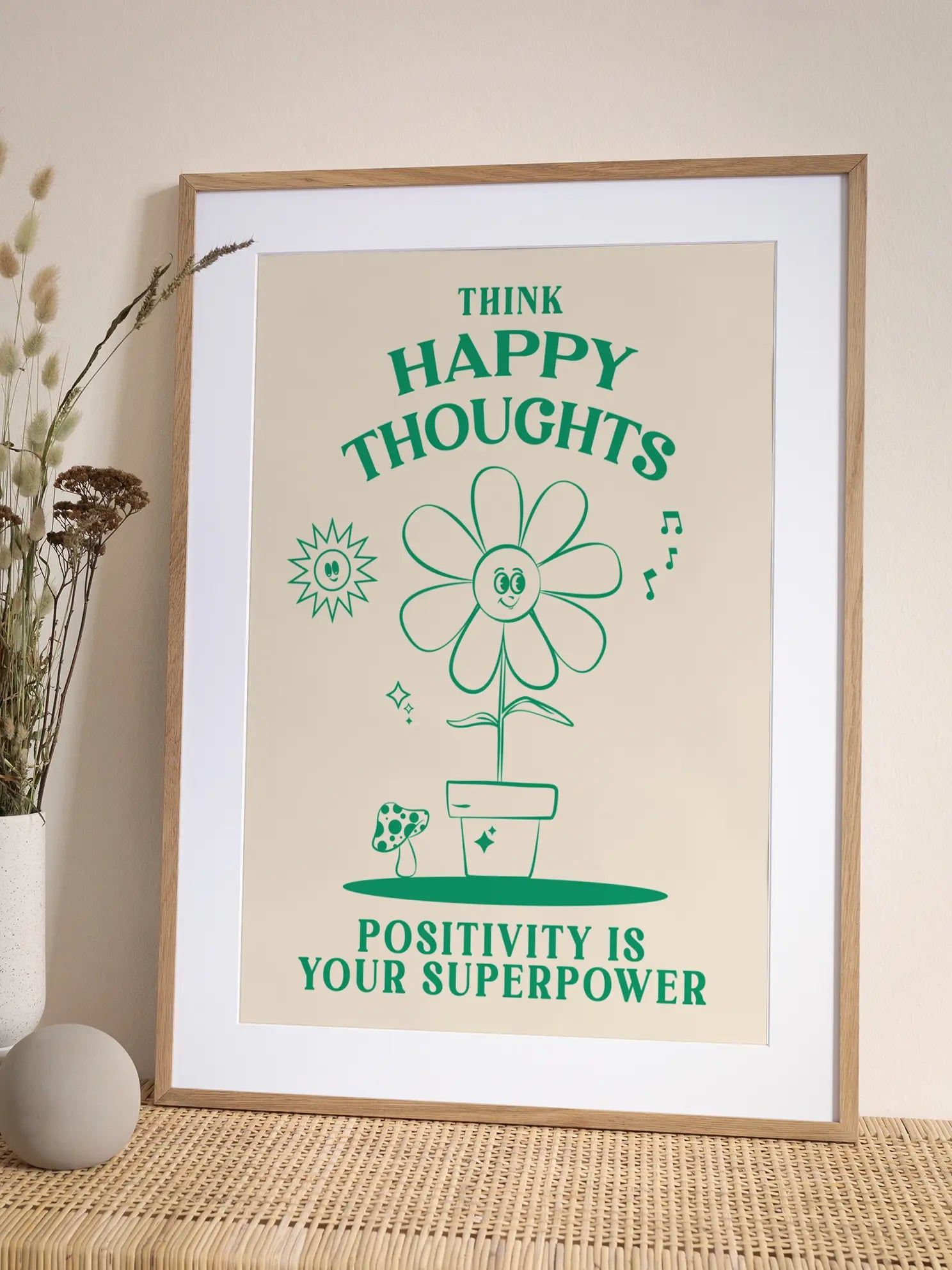 Happy Thoughts Poster