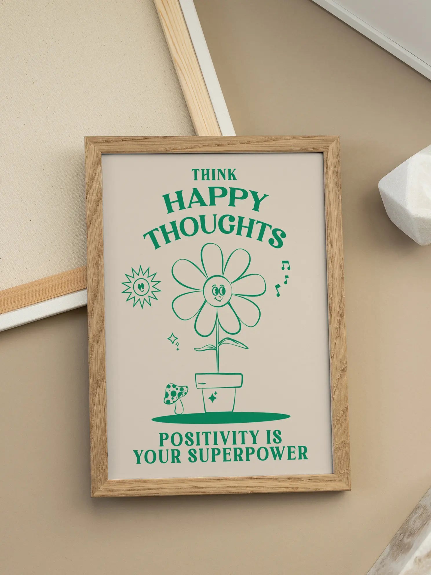 Happy Thoughts Poster