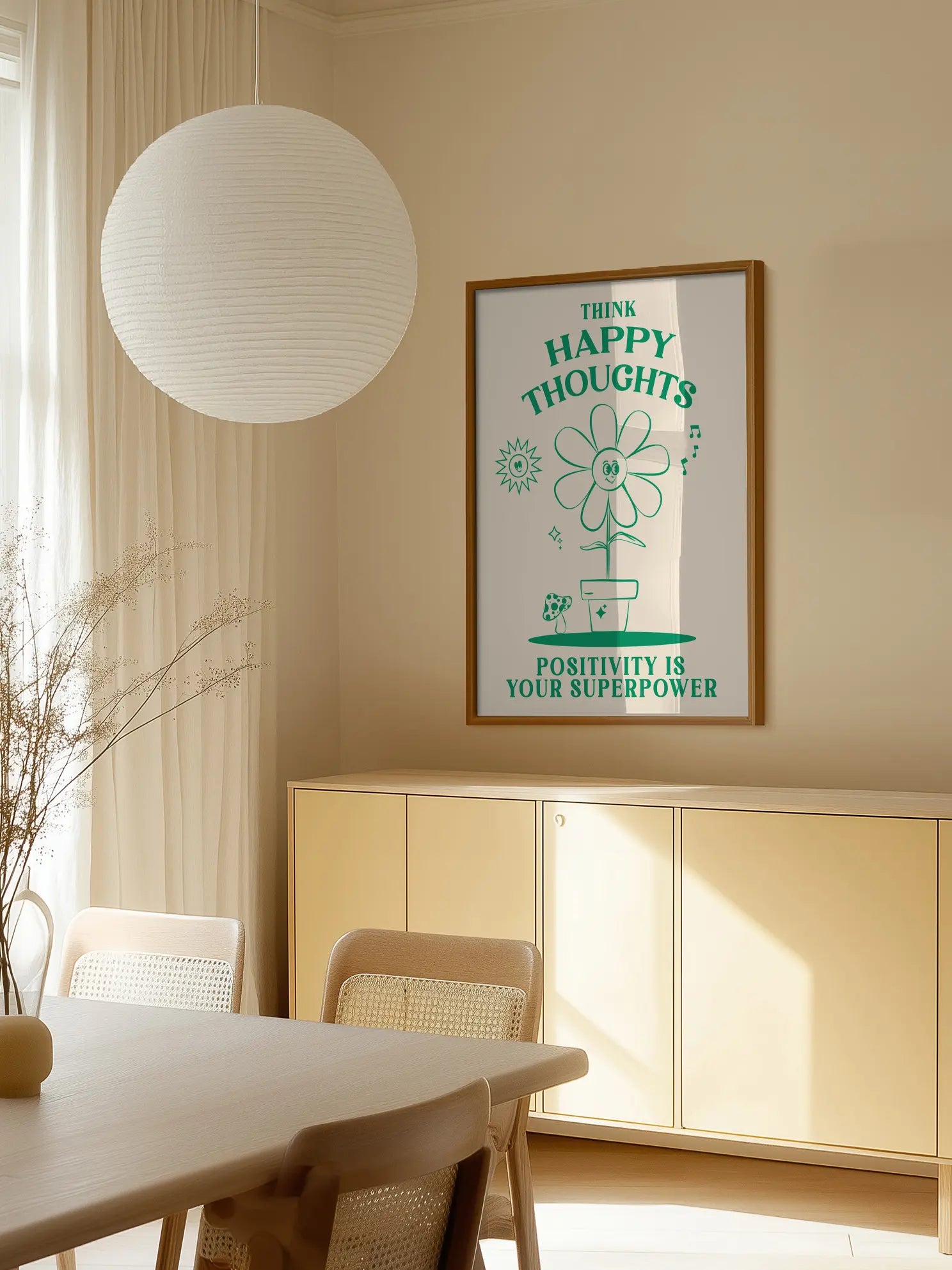 Happy Thoughts Poster