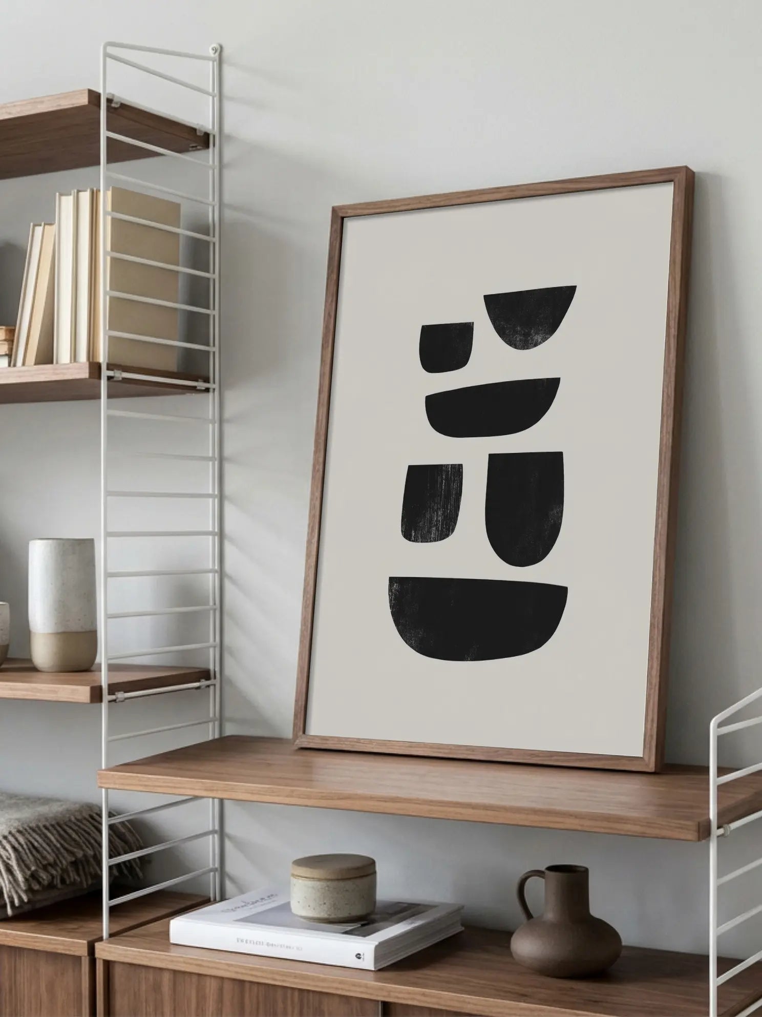 Harmony In Black No1 Poster