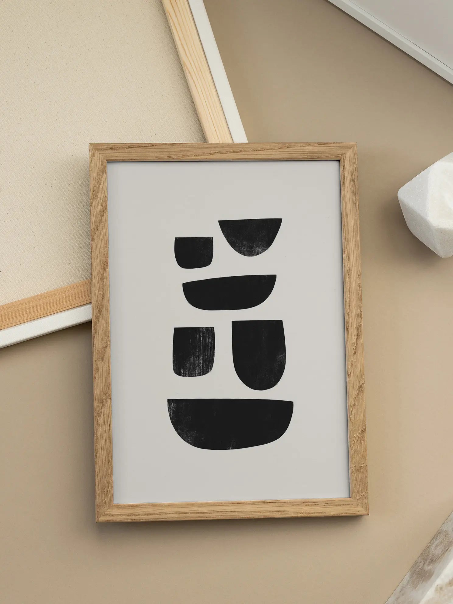 Harmony In Black No1 Poster