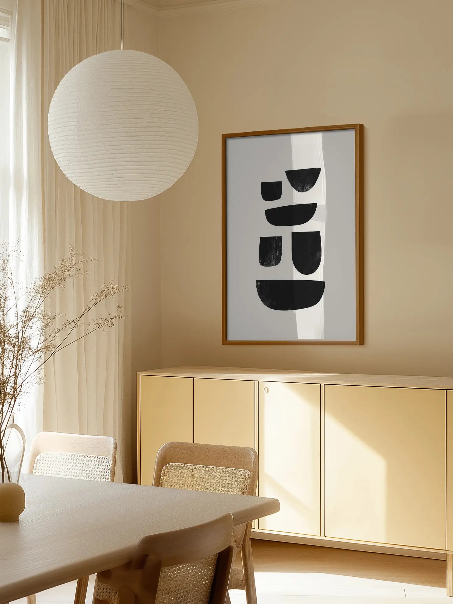 Harmony In Black No1 Poster