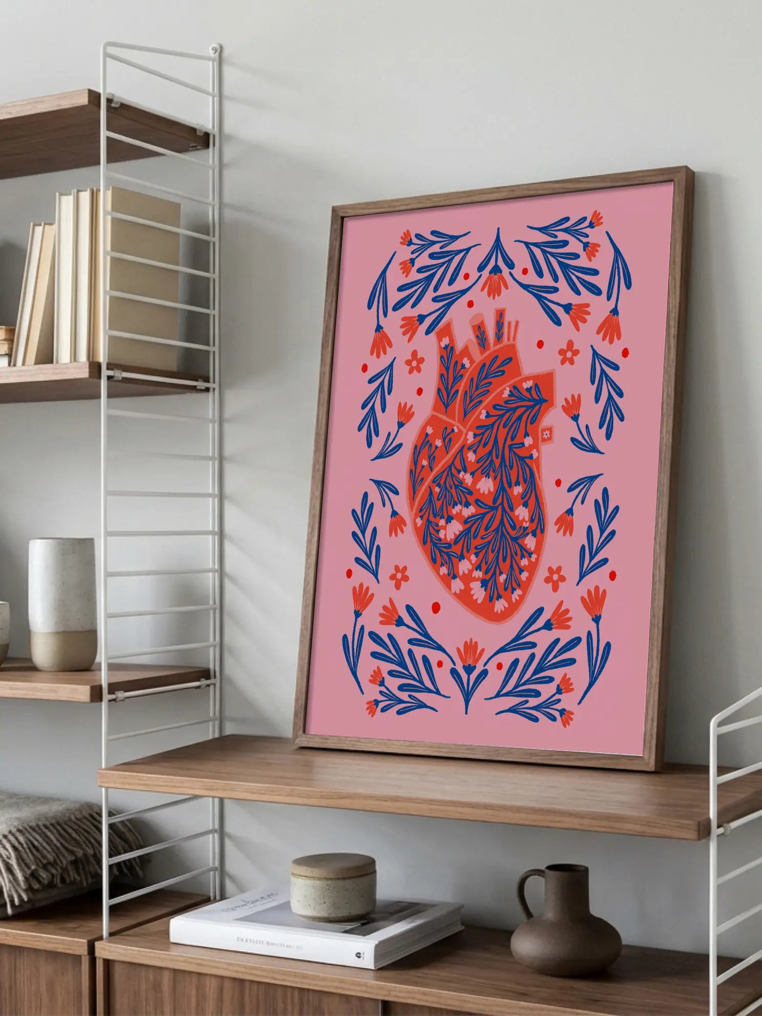 Heart in Bloom Poster