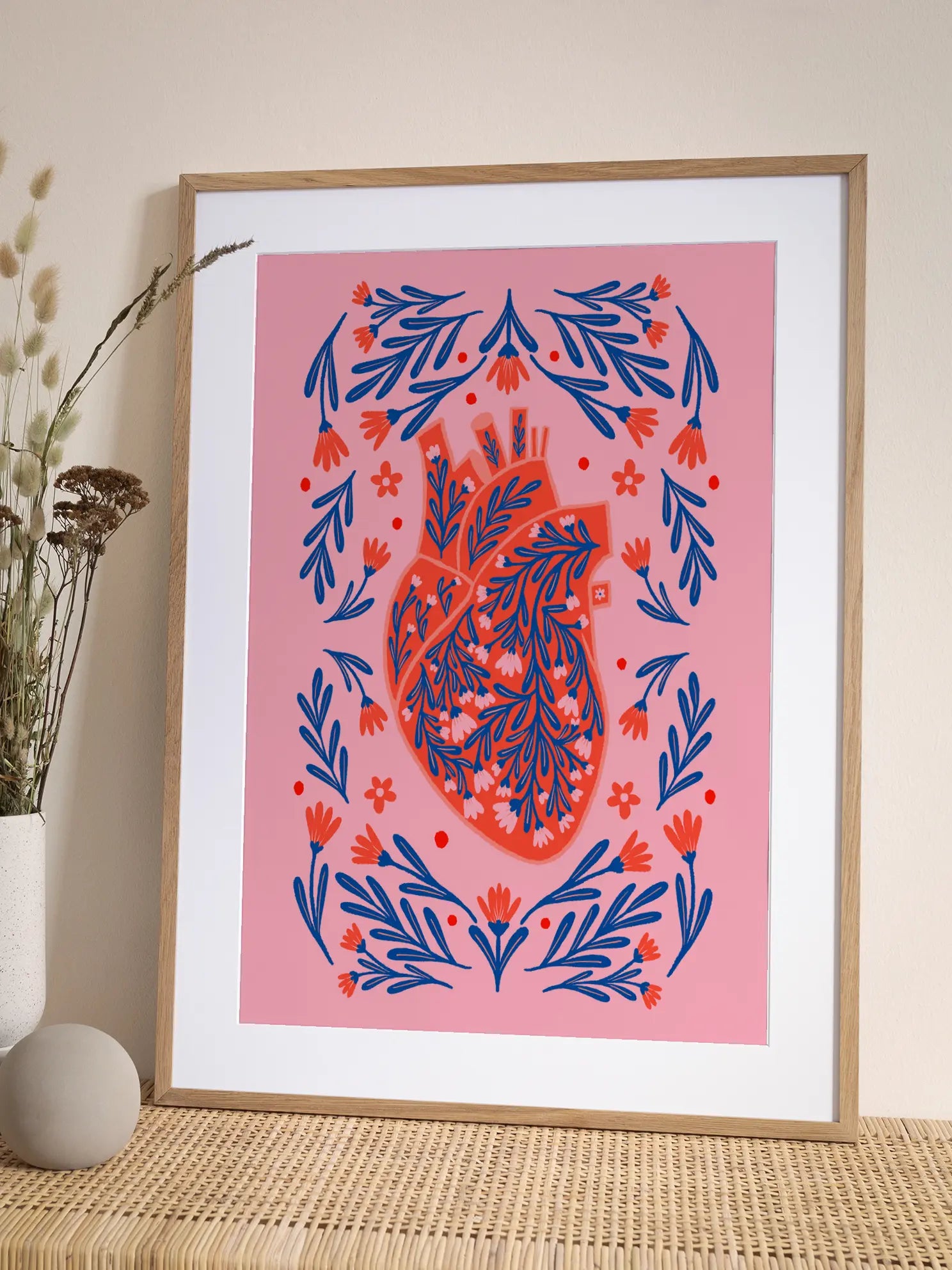 Heart in Bloom Poster