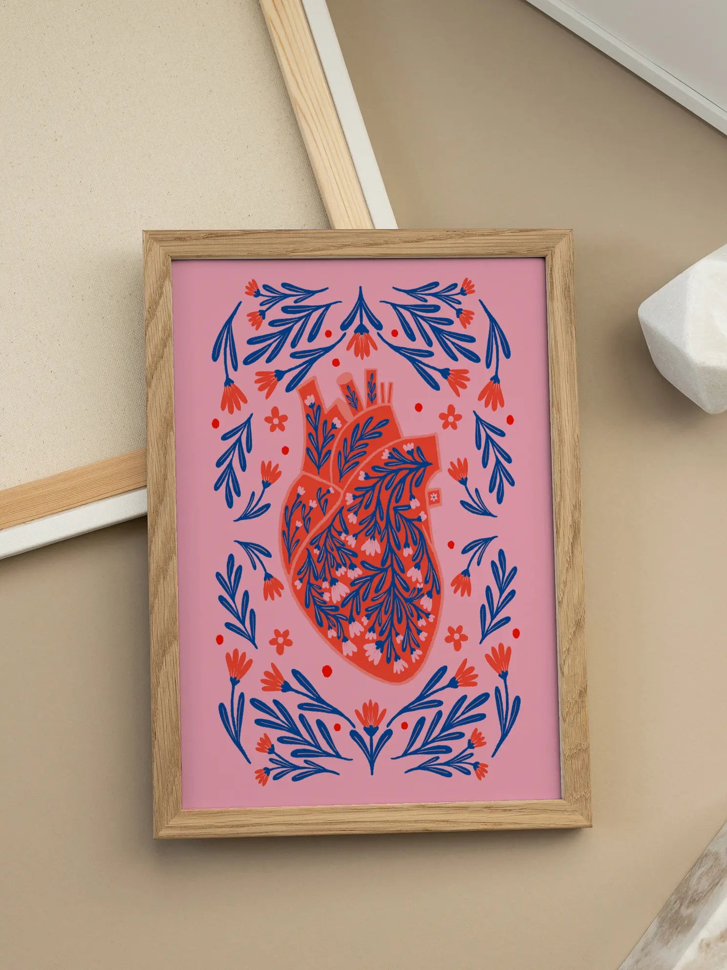 Heart in Bloom Poster