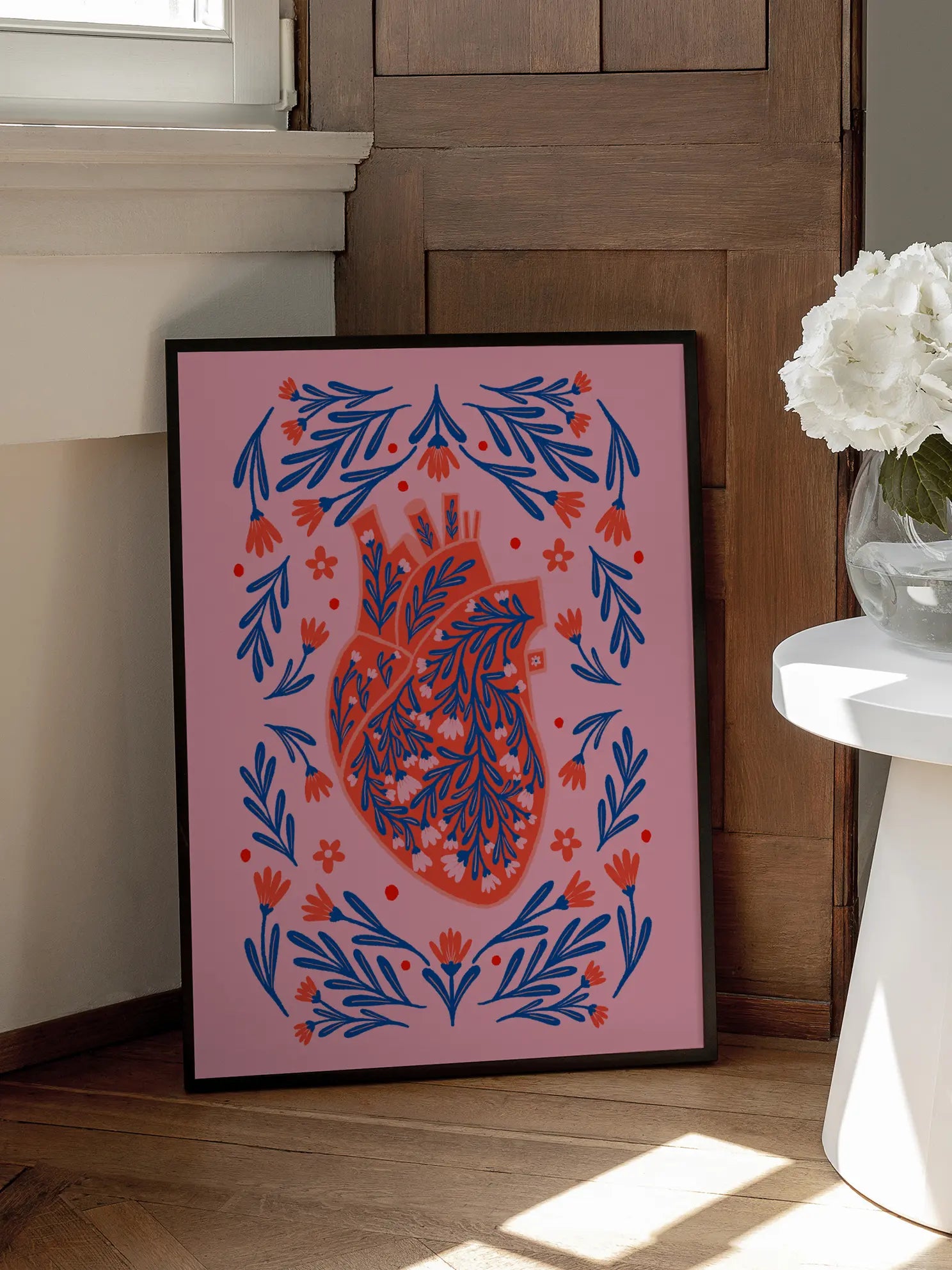 Heart in Bloom Poster