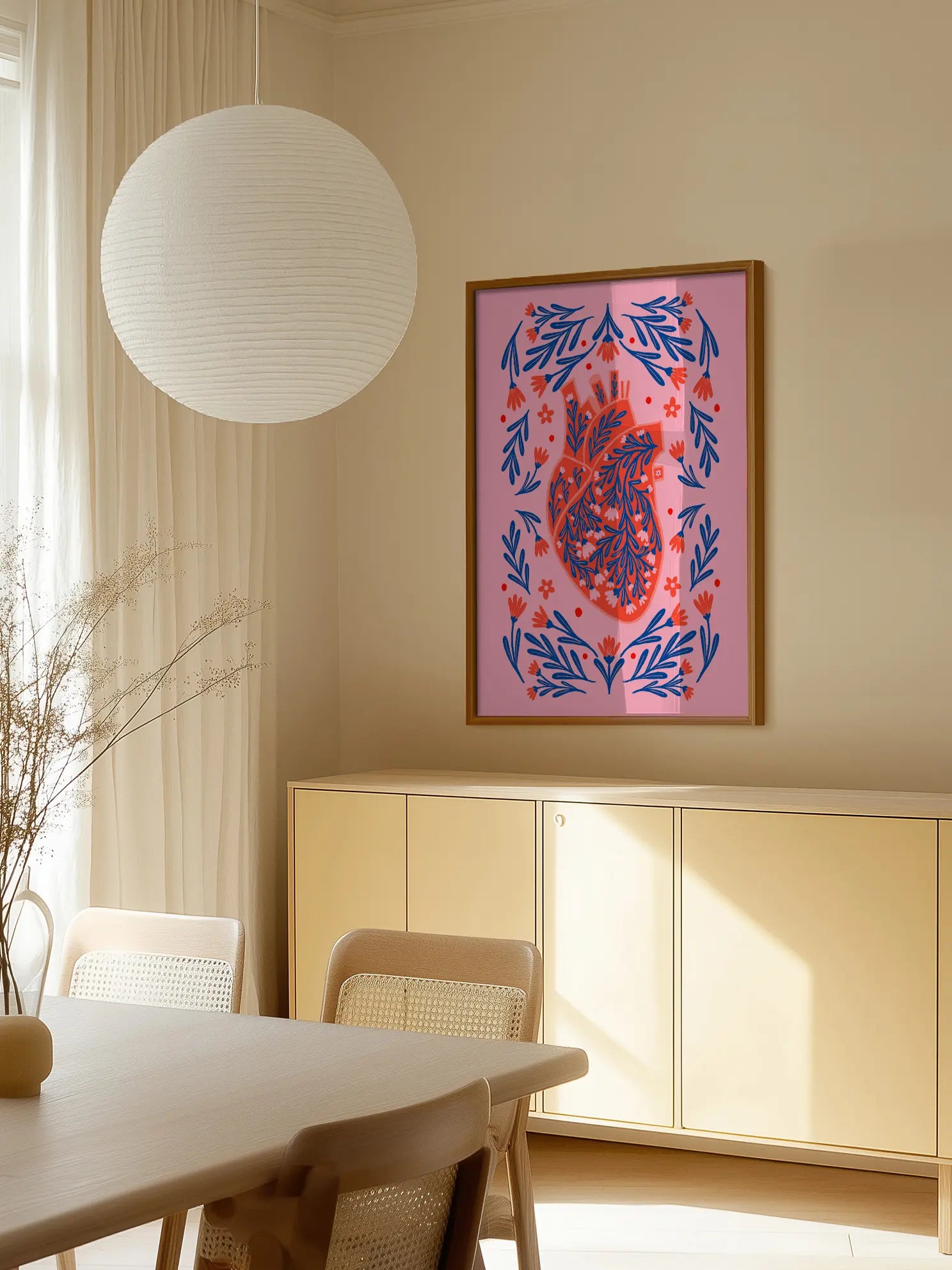 Heart in Bloom Poster