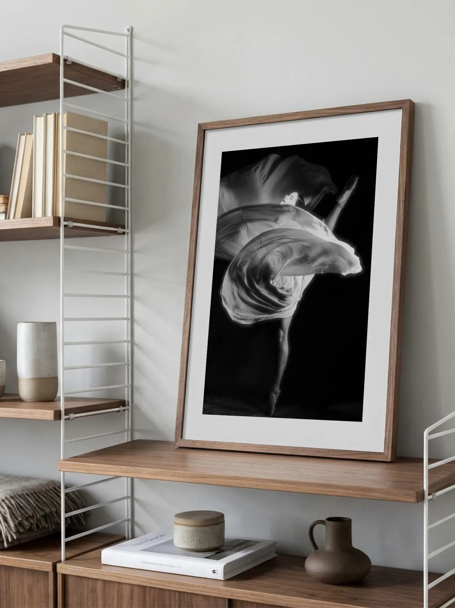 Her Gowing Face Poster